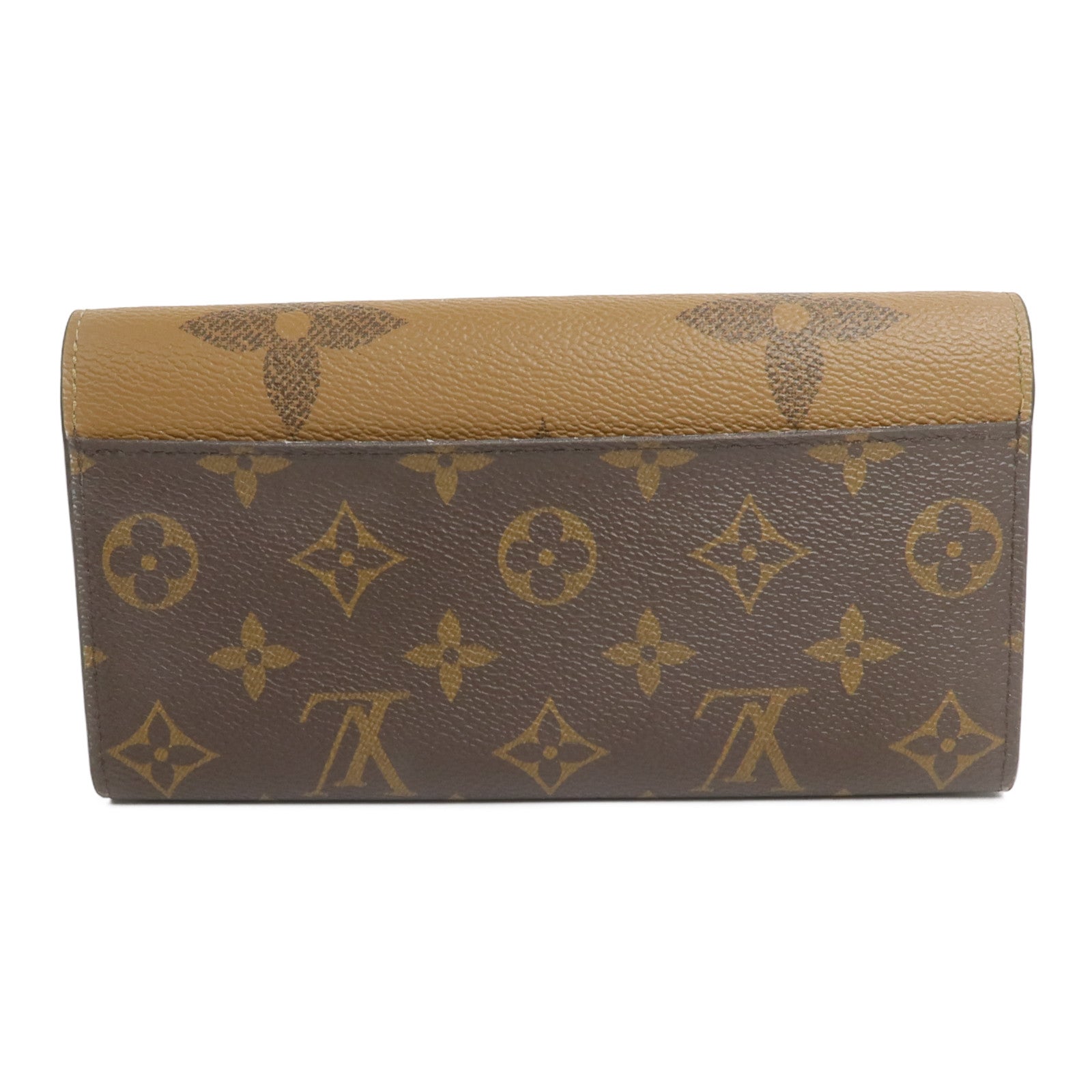 LOUIS VUITTON Monogram/Monogram Reverse Sarah Wallet長錢包