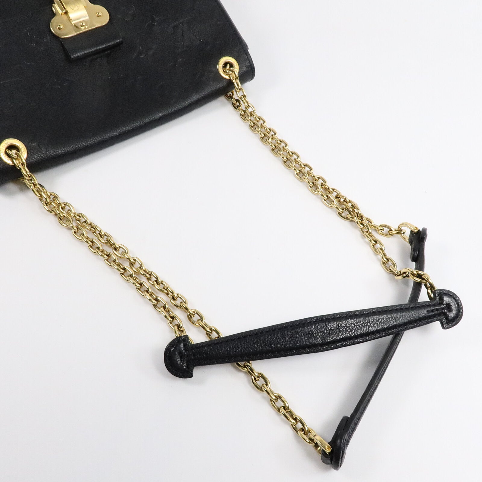 LOUIS VUITTON Monogram Empreinte Vavin PM金扣肩背袋