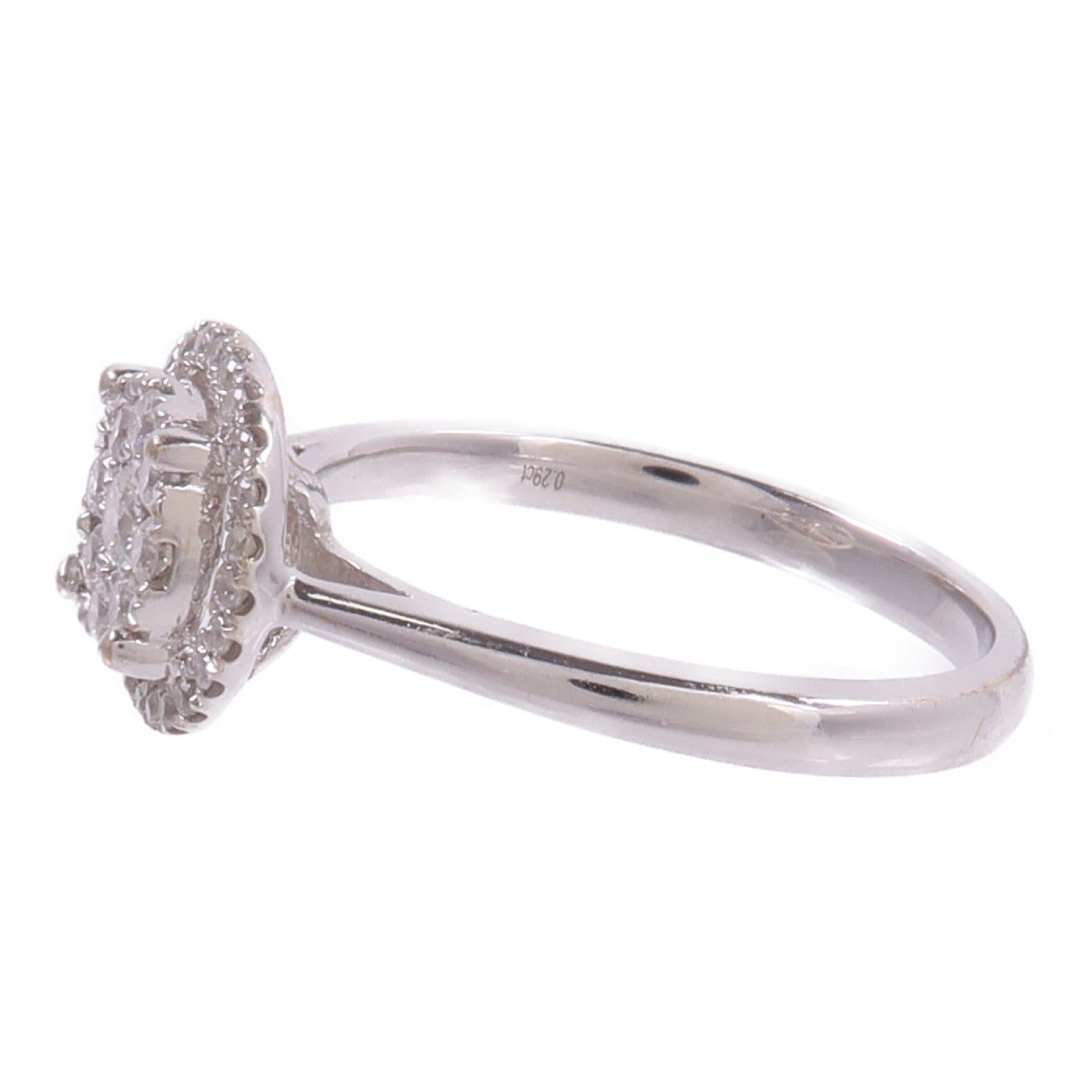 JEWELRY 18K白金Diamond Ring鑽石戒指