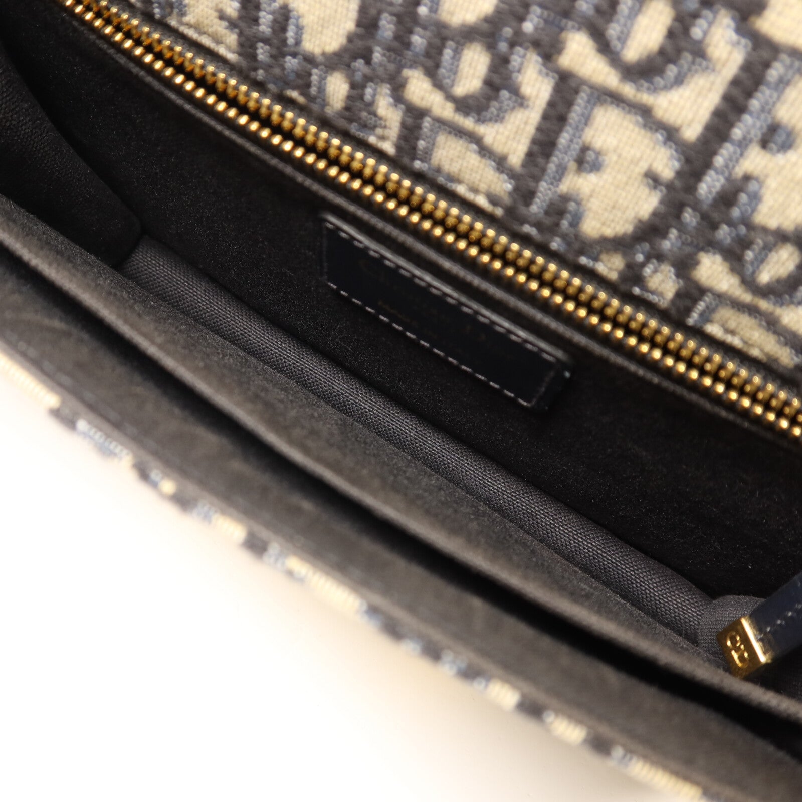 Dior 帆布Montaigne 30金扣肩背袋