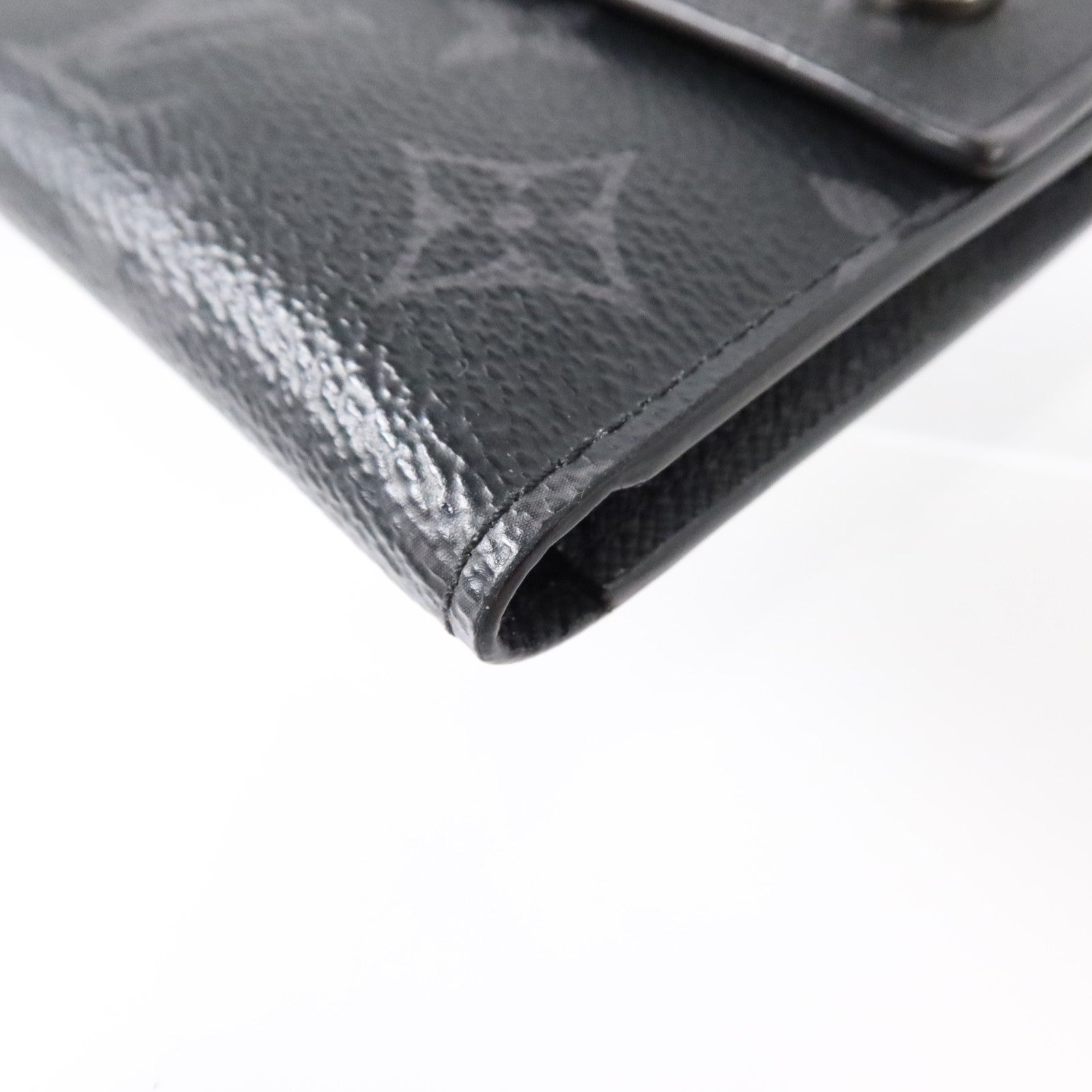 LOUIS VUITTON Monogram Eclipse Chain Wallet錢包