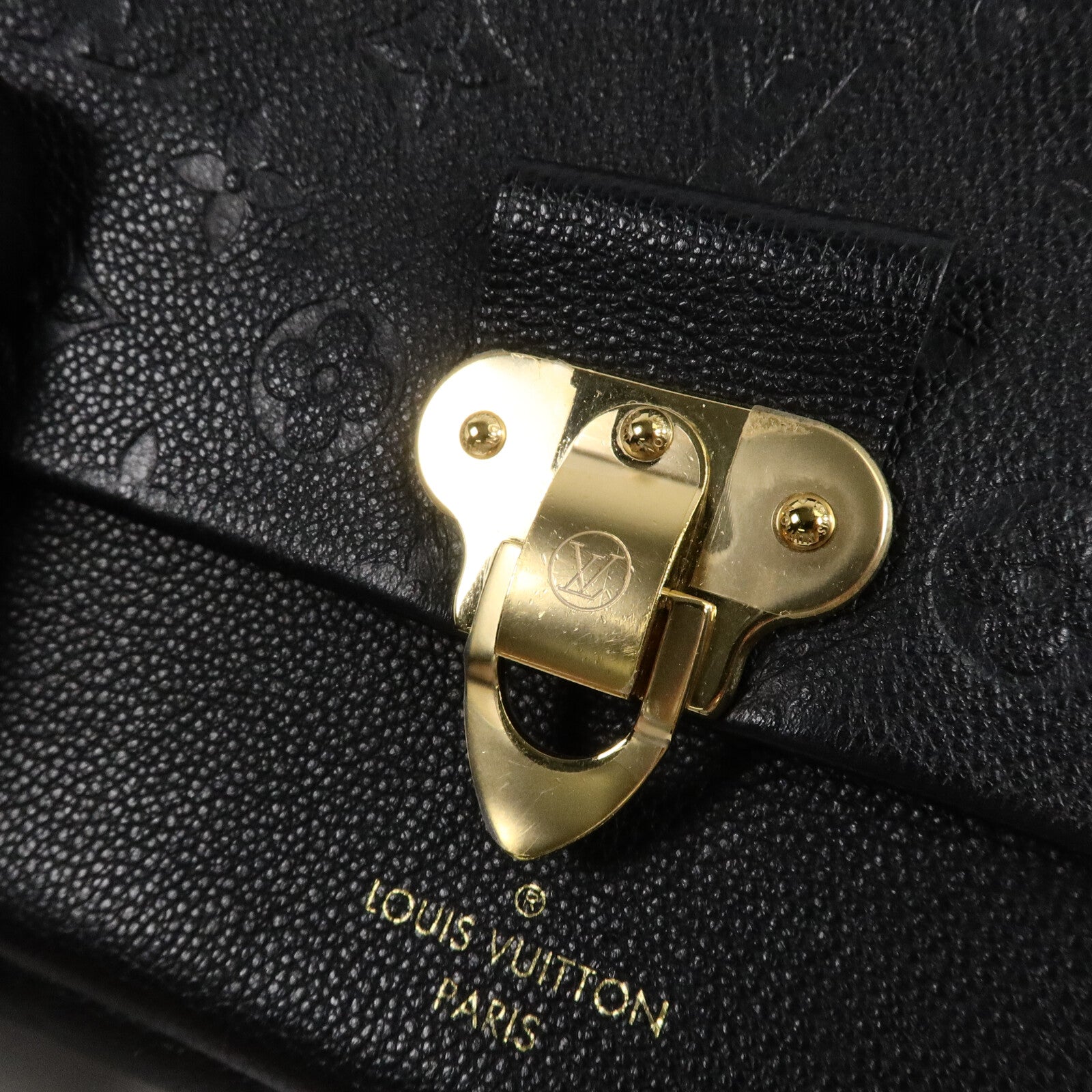 LOUIS VUITTON Monogram Empreinte Vavin PM金扣肩背袋