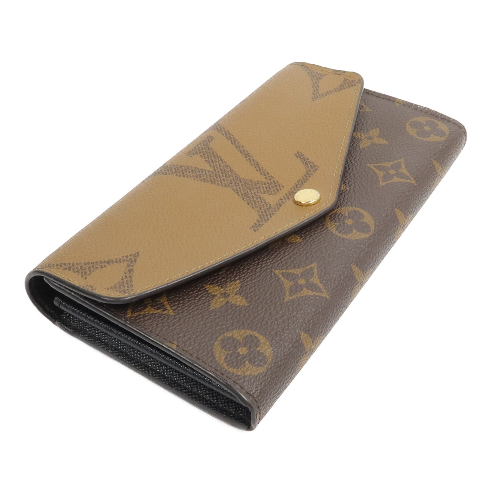 LOUIS VUITTON Monogram/Monogram Reverse Sarah Wallet長錢包