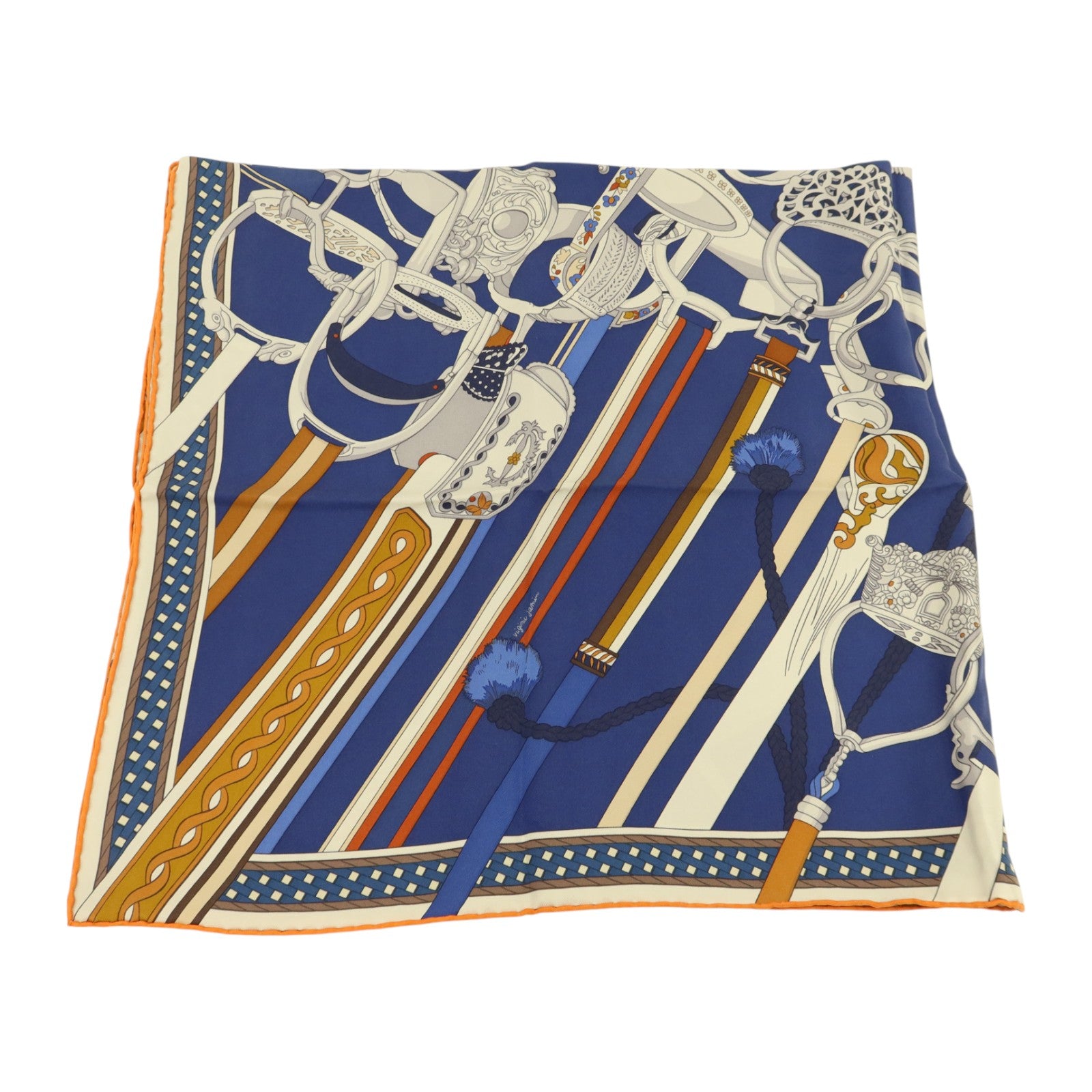 HERMES 絲質Scarf 90x90cm絲巾