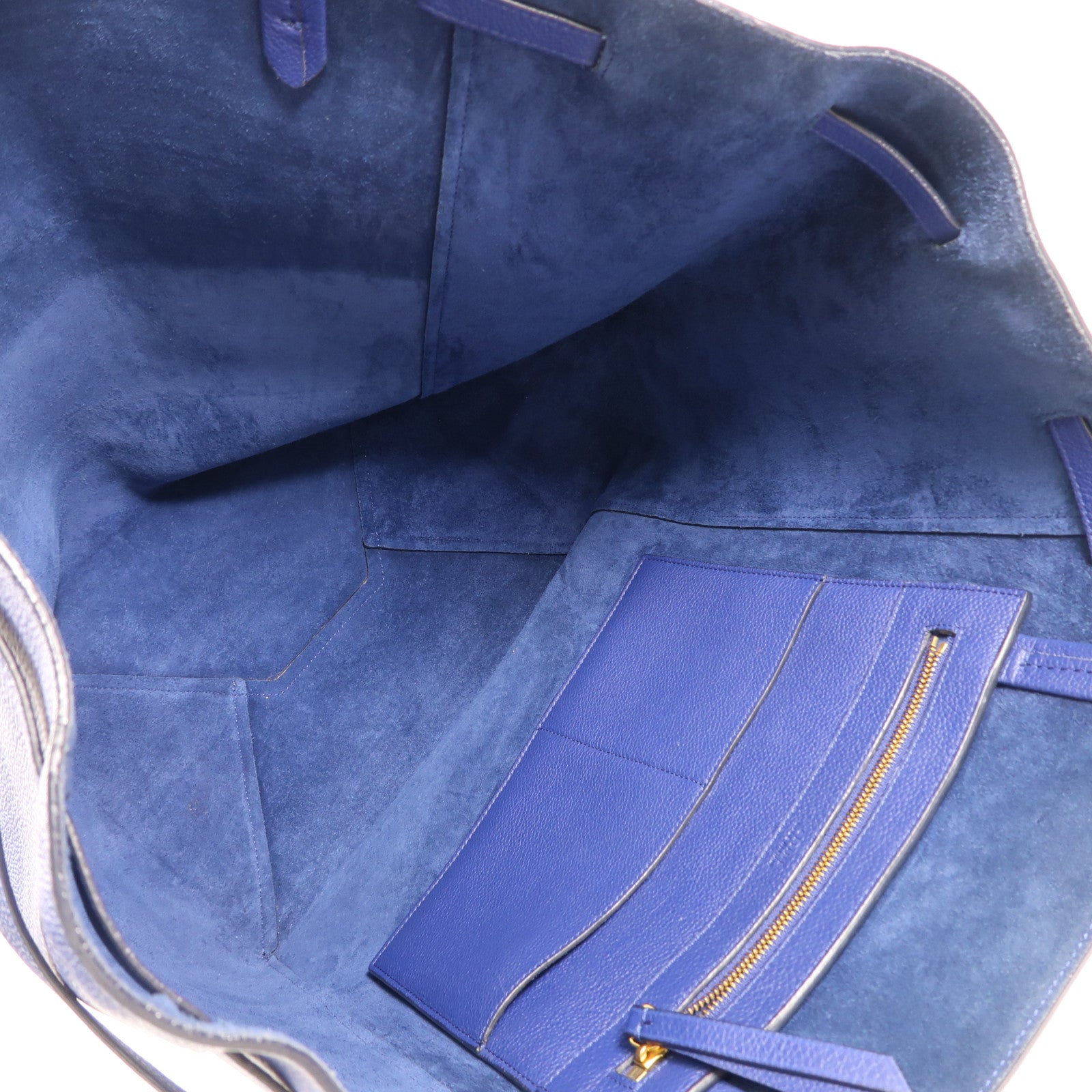 CELINE 牛皮皮革Shoulder Tote肩背袋