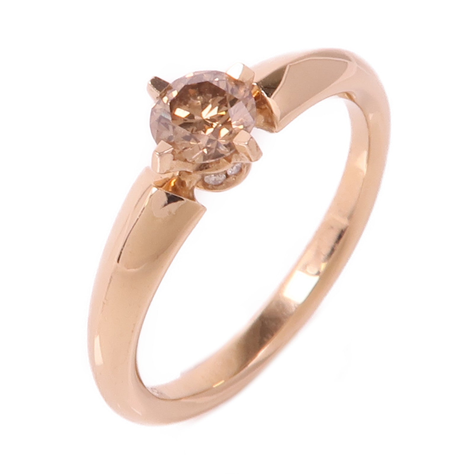 JEWELRY 18K玫瑰金Diamond Ring鑽石戒指US#6