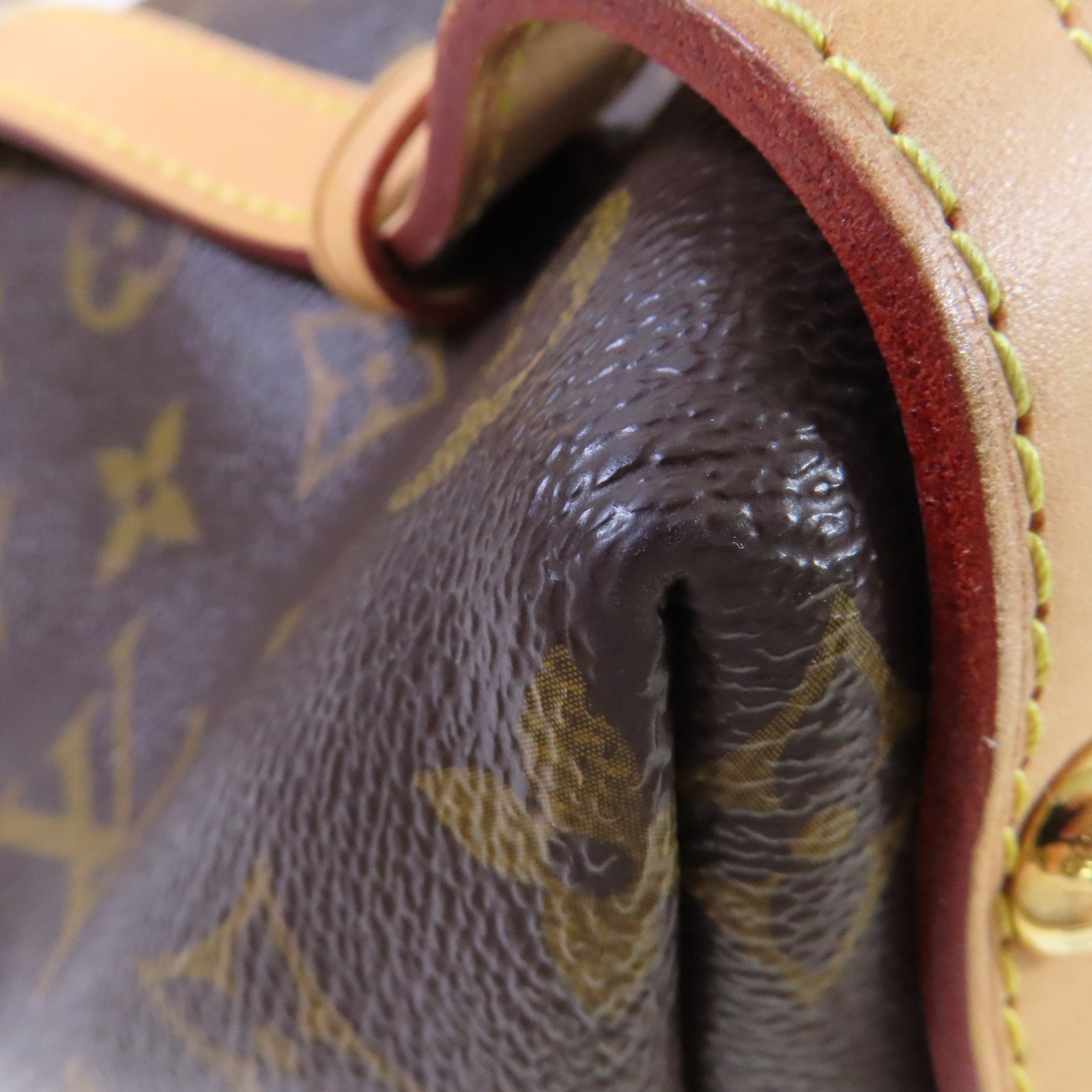 LOUIS VUITTON Monogram Tuileries Tote Bag金扣肩背袋啡色