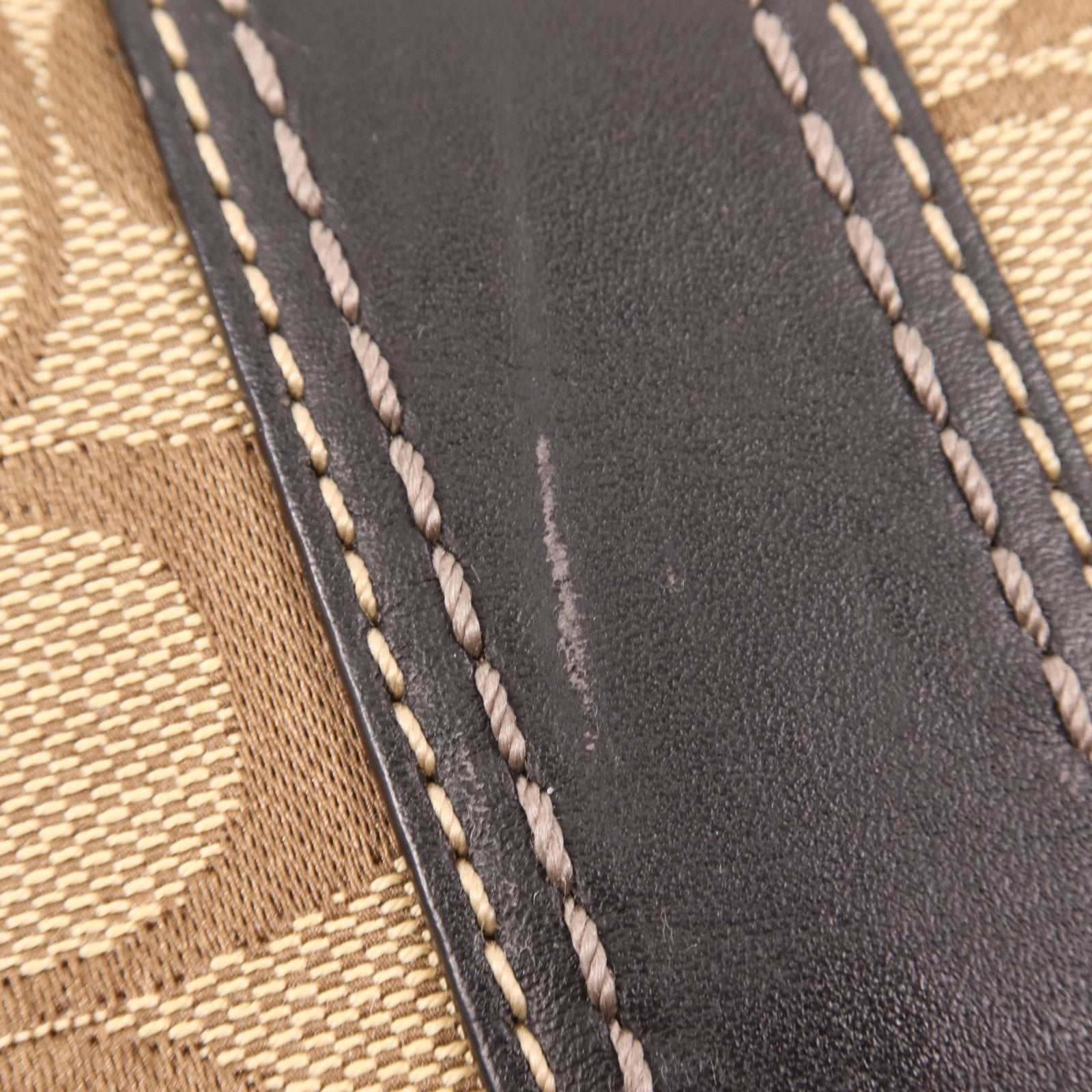 COACH 帆布Shoulder Bag金扣肩背袋