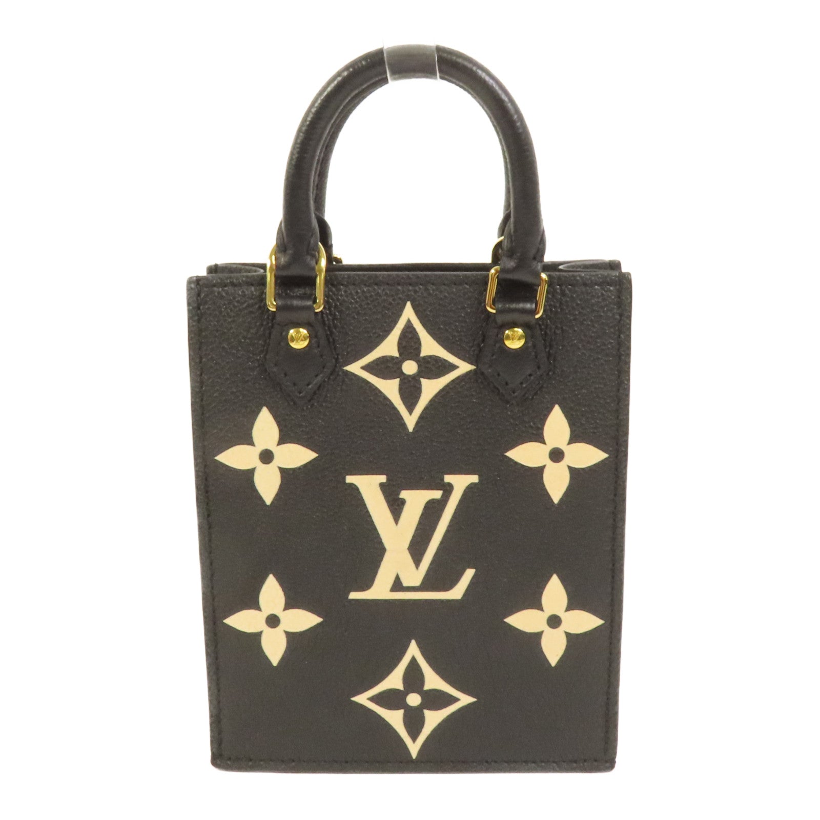 LOUIS VUITTON Monogram Eepreinte Petit Sac Plat金扣手挽肩背兩用袋