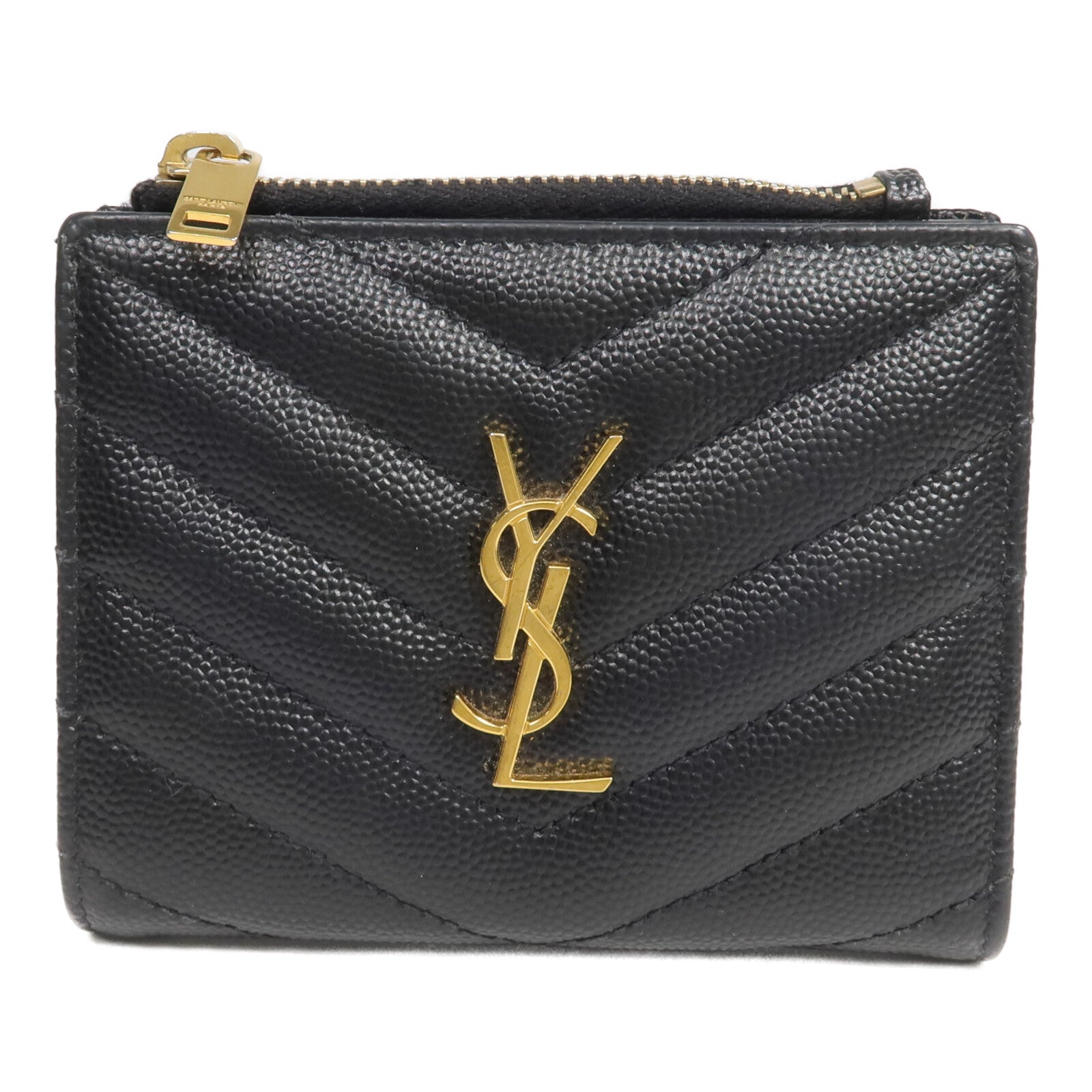 SAINT LAURENT 牛皮皮革Wallet錢包