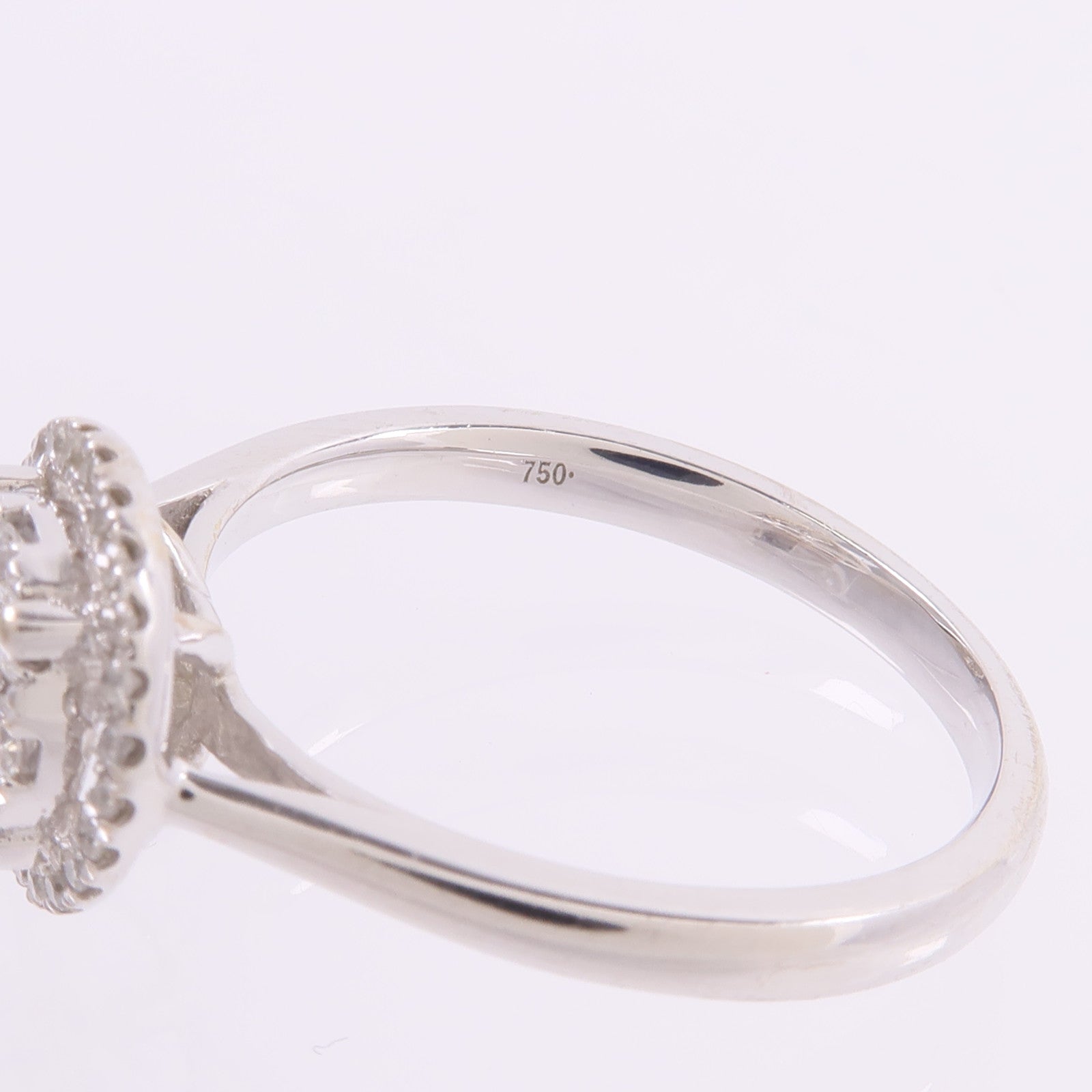 JEWELRY 18K白金Diamond Ring鑽石戒指