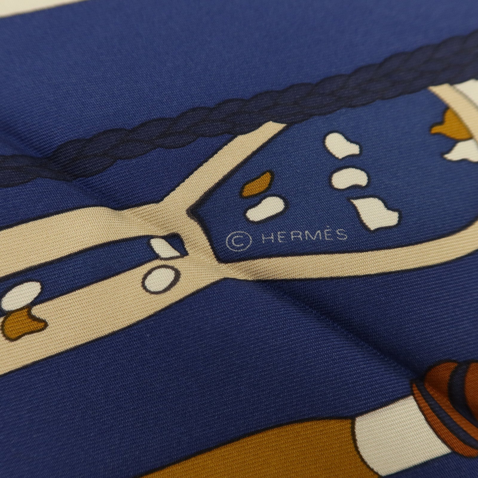 HERMES 絲質Scarf 90x90cm絲巾