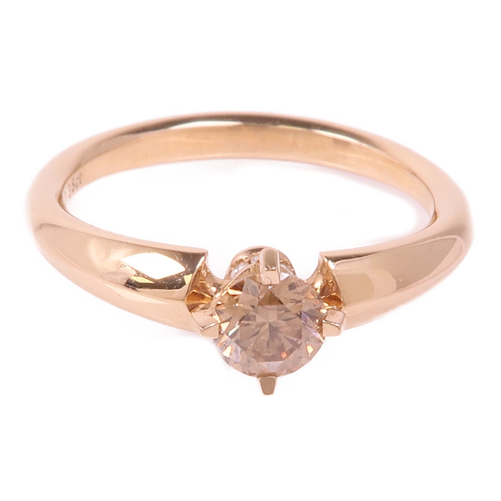 JEWELRY 18K玫瑰金Diamond Ring鑽石戒指US#6