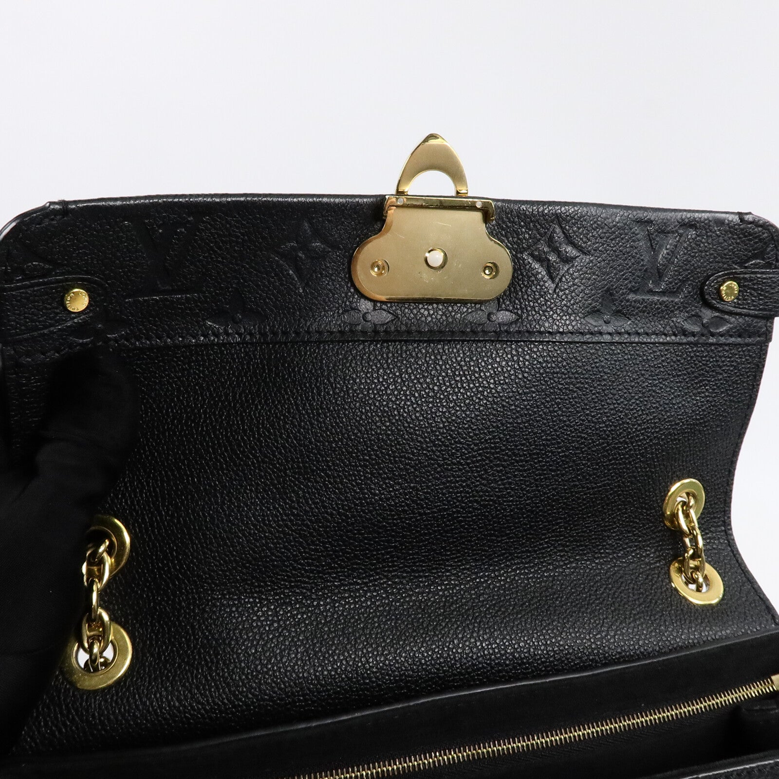 LOUIS VUITTON Monogram Empreinte Vavin PM金扣肩背袋