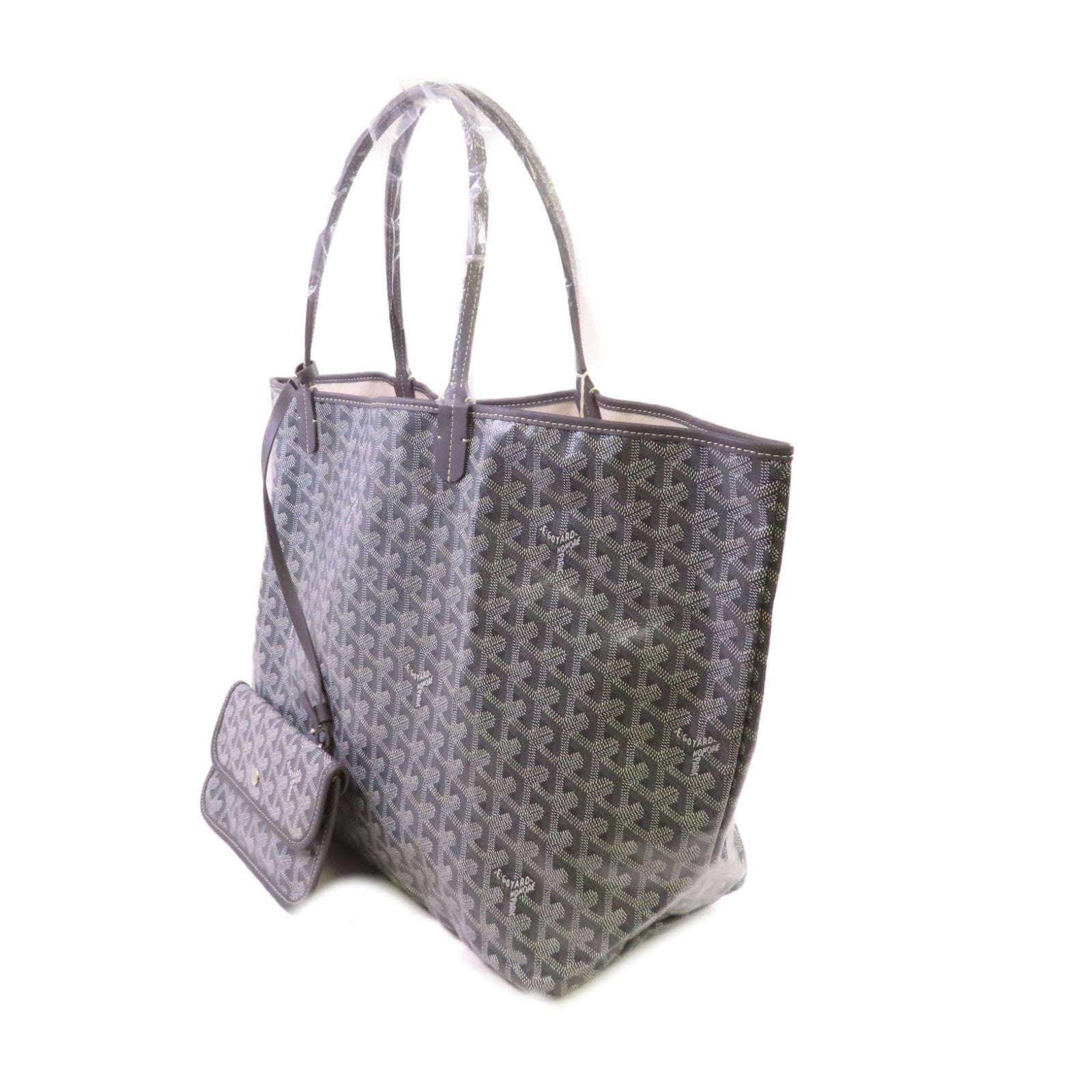 GOYARD 塗層帆布Saint Louis GM Tote Bag肩背袋灰色