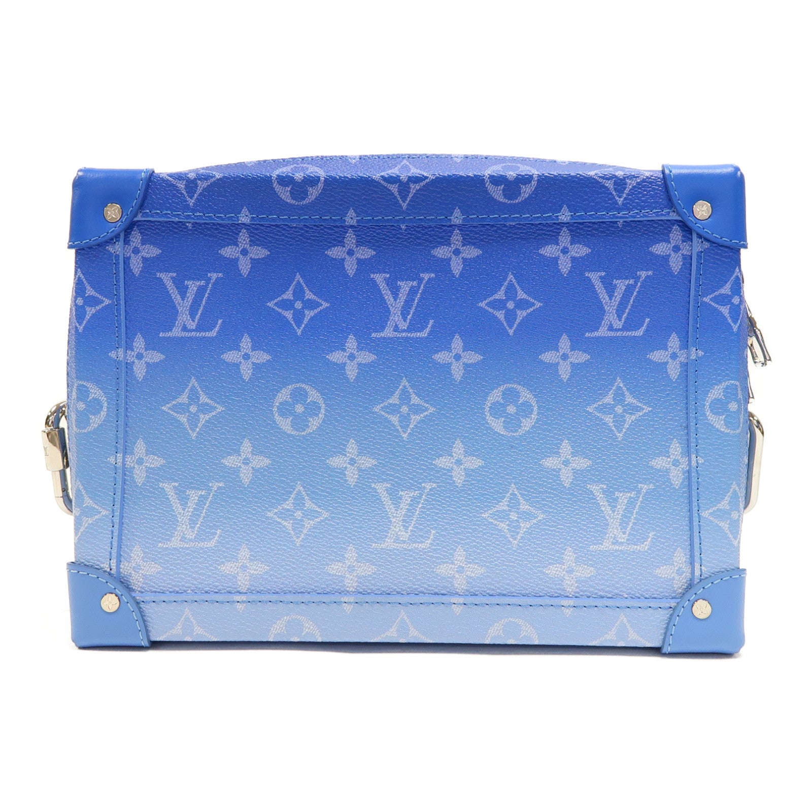 LOUIS VUITTON (PRICE DOWN) LV SHW  Soft Trunk Shoulder Bag M45430 Monogram Clouds Blue/White
