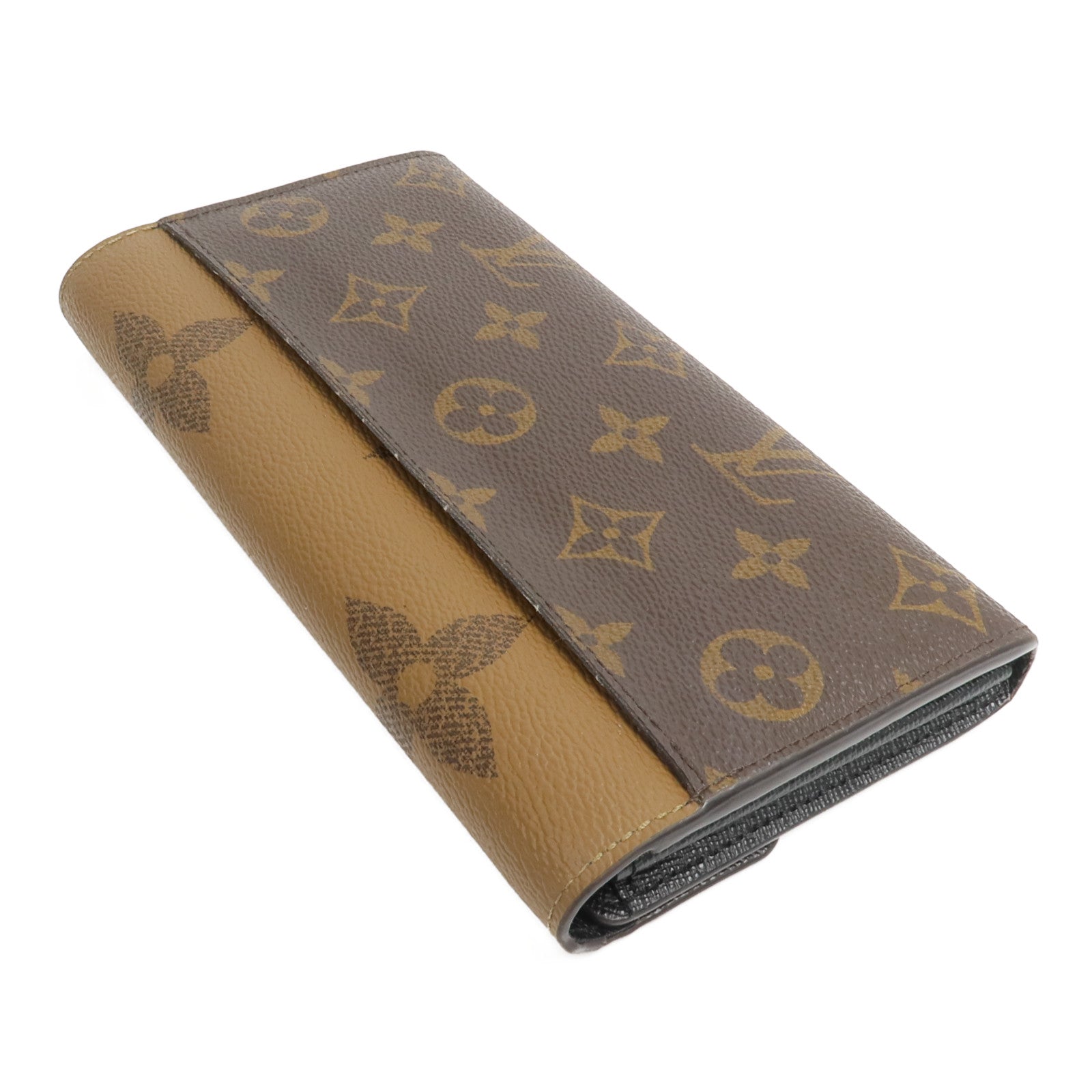 LOUIS VUITTON Monogram/Monogram Reverse Sarah Wallet長錢包