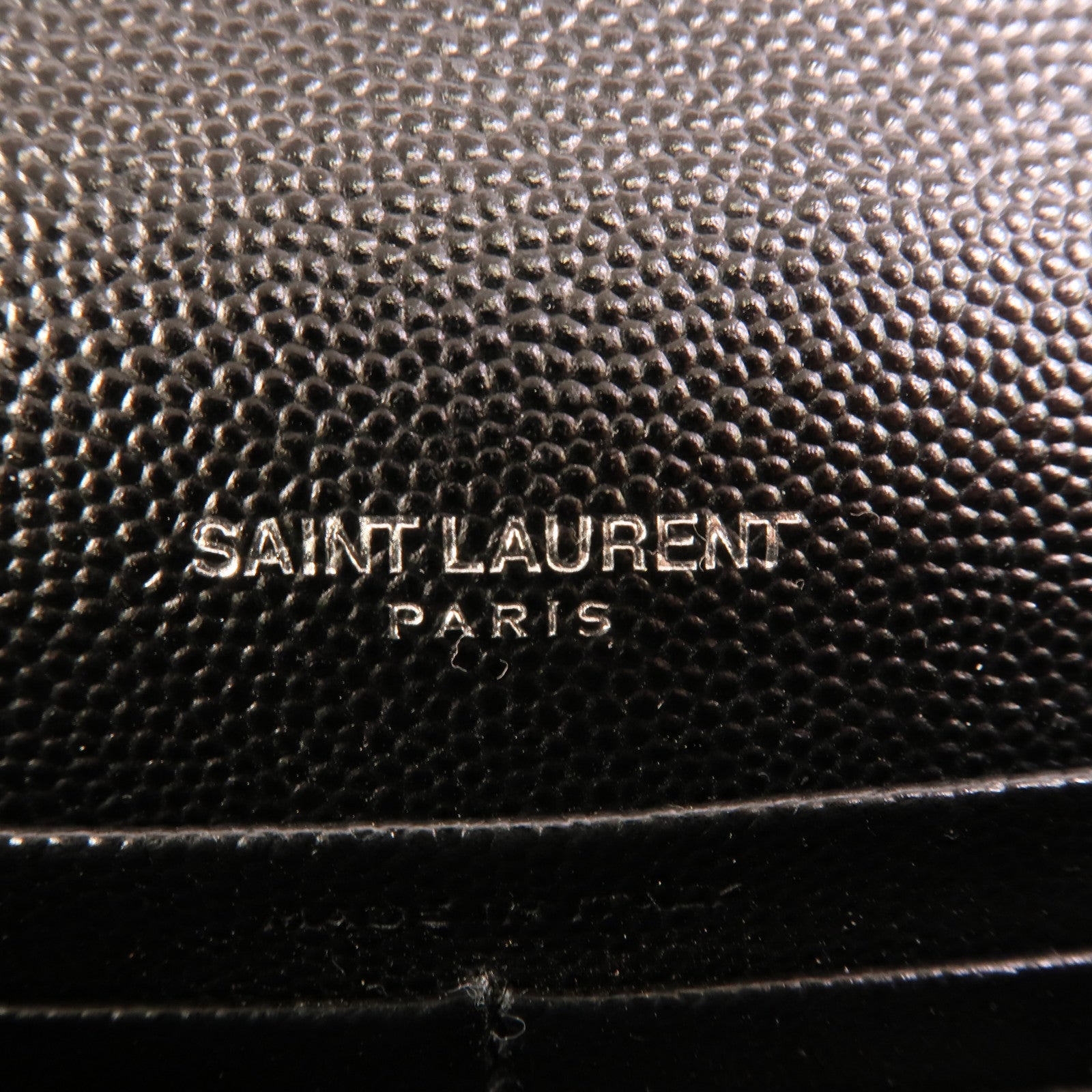 SAINT LAURENT 牛皮皮革Cassandre肩背袋