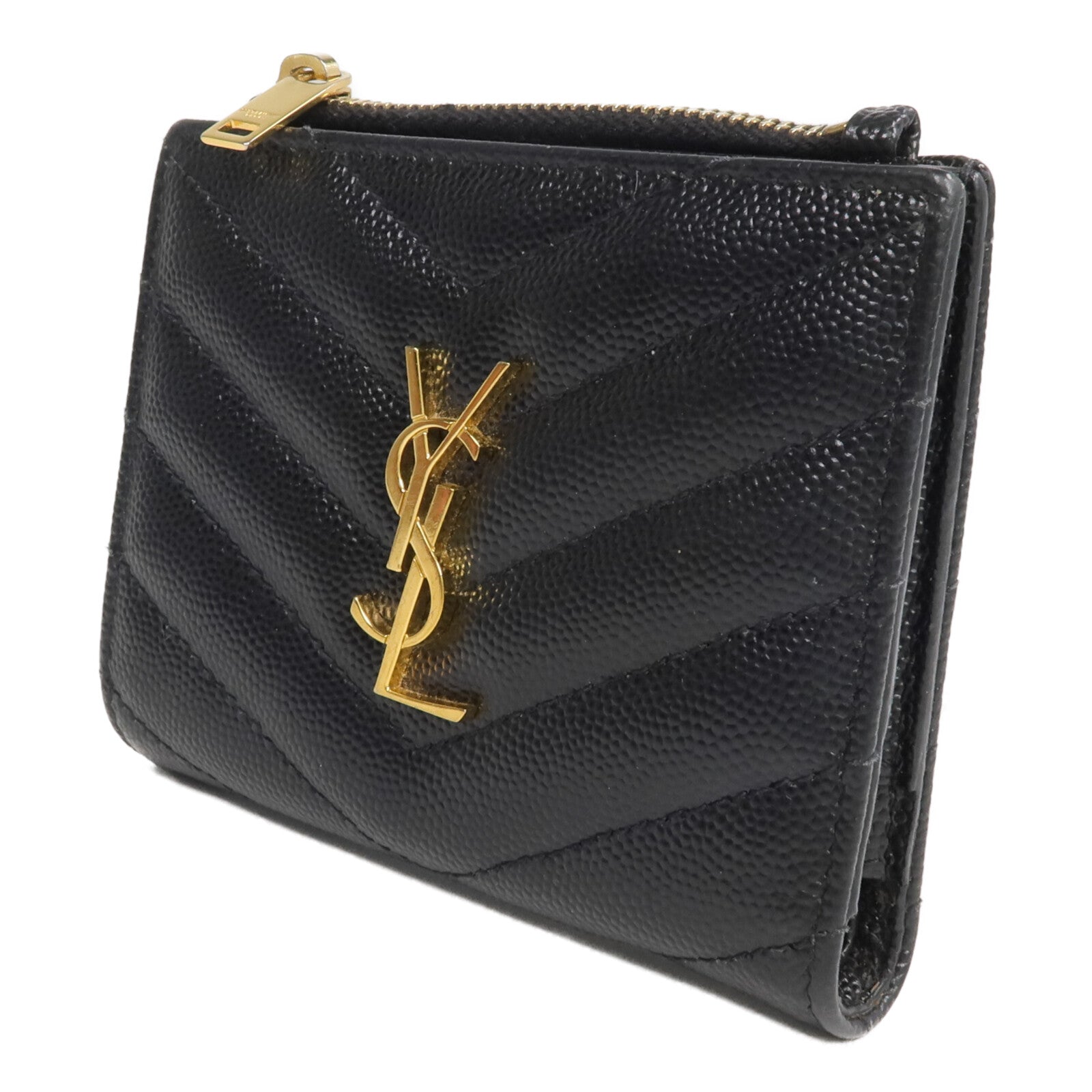 SAINT LAURENT 牛皮皮革Wallet錢包