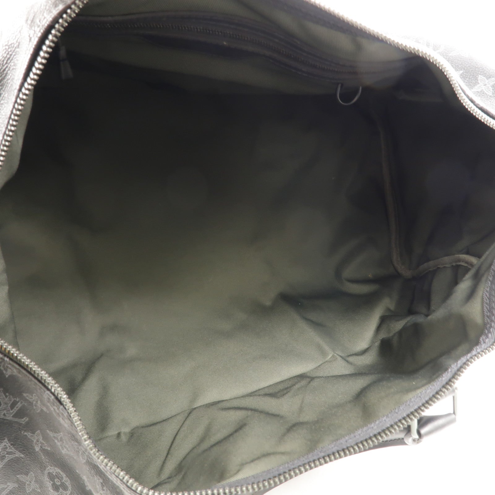 LOUIS VUITTON Monogram Eclipse Keepall Bandouliere 50手挽肩背兩用袋