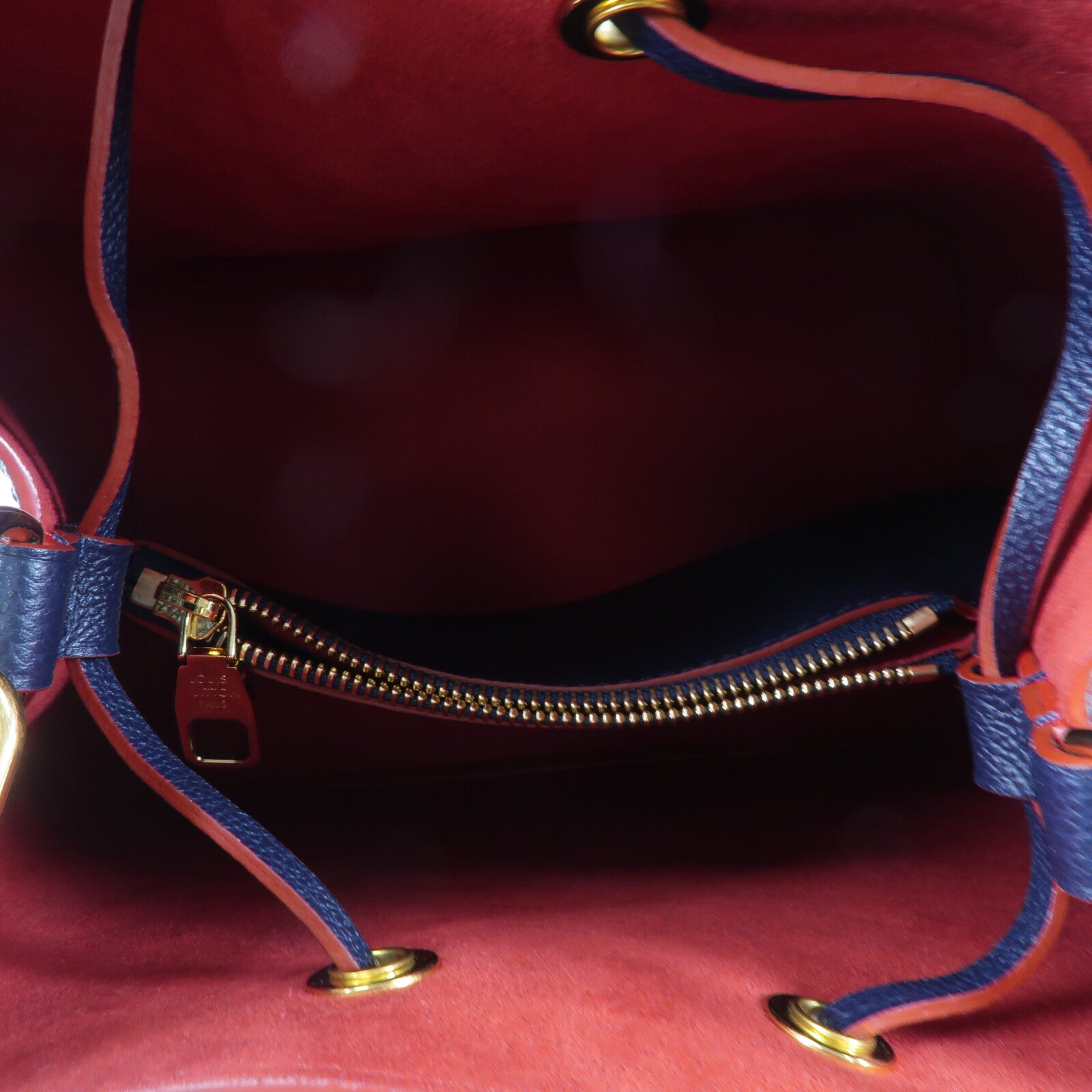 LOUIS VUITTON Monogram Empreinte Neo Noe MM手挽肩背兩用袋