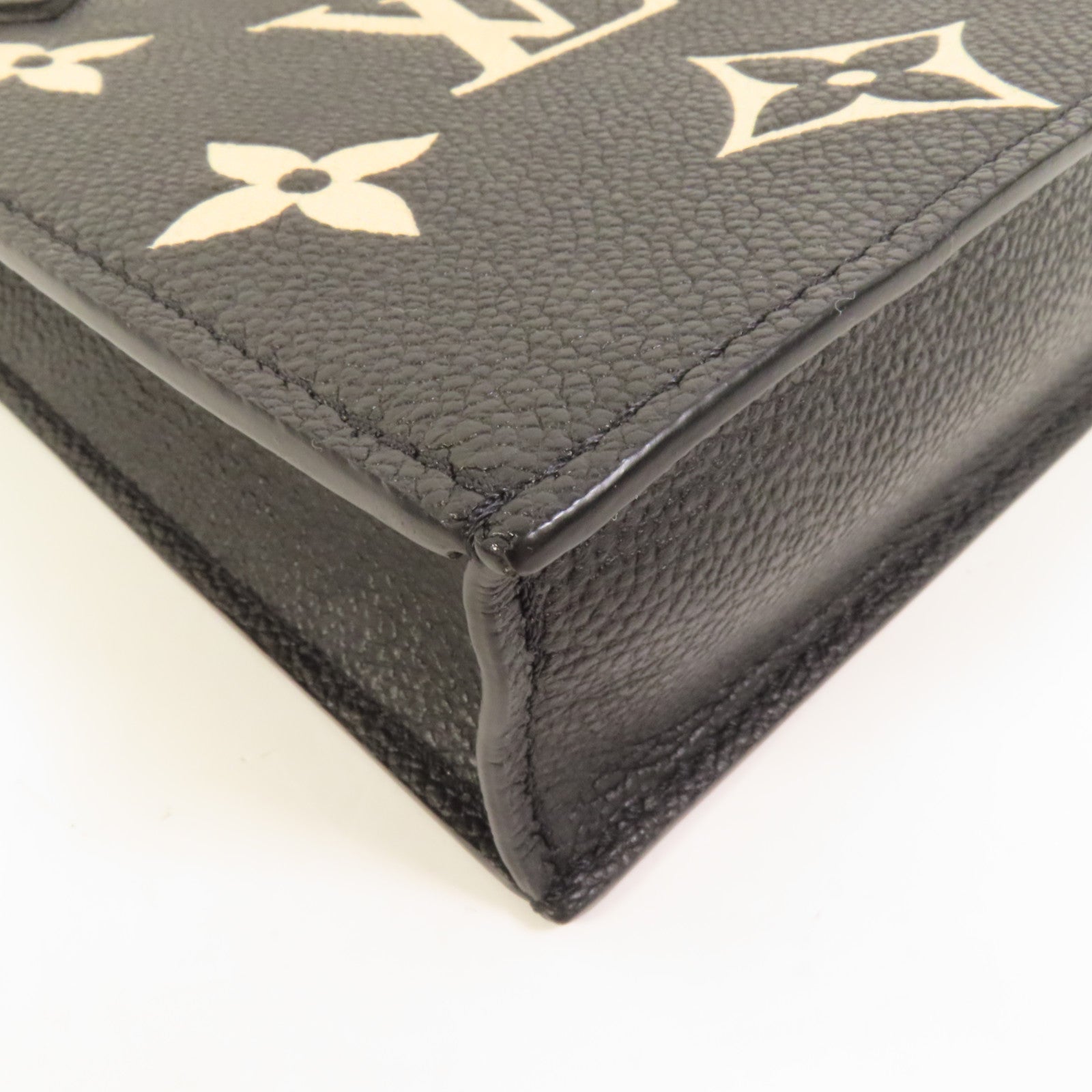 LOUIS VUITTON Monogram Eepreinte Petit Sac Plat金扣手挽肩背兩用袋