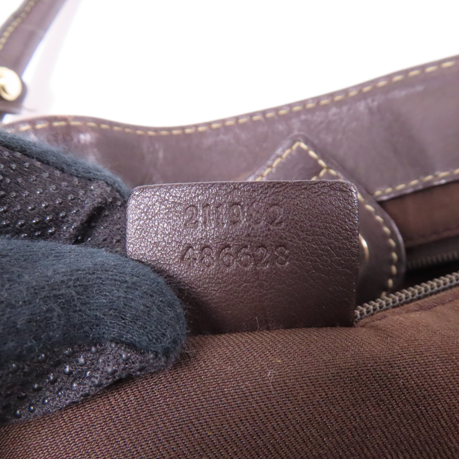 GUCCI 帆布Shoulder Tote金扣肩背袋/手挽袋