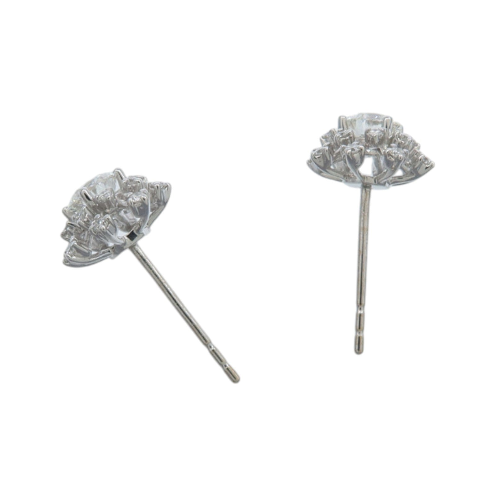 JEWELRY 18K白金Earrings鑽石耳環