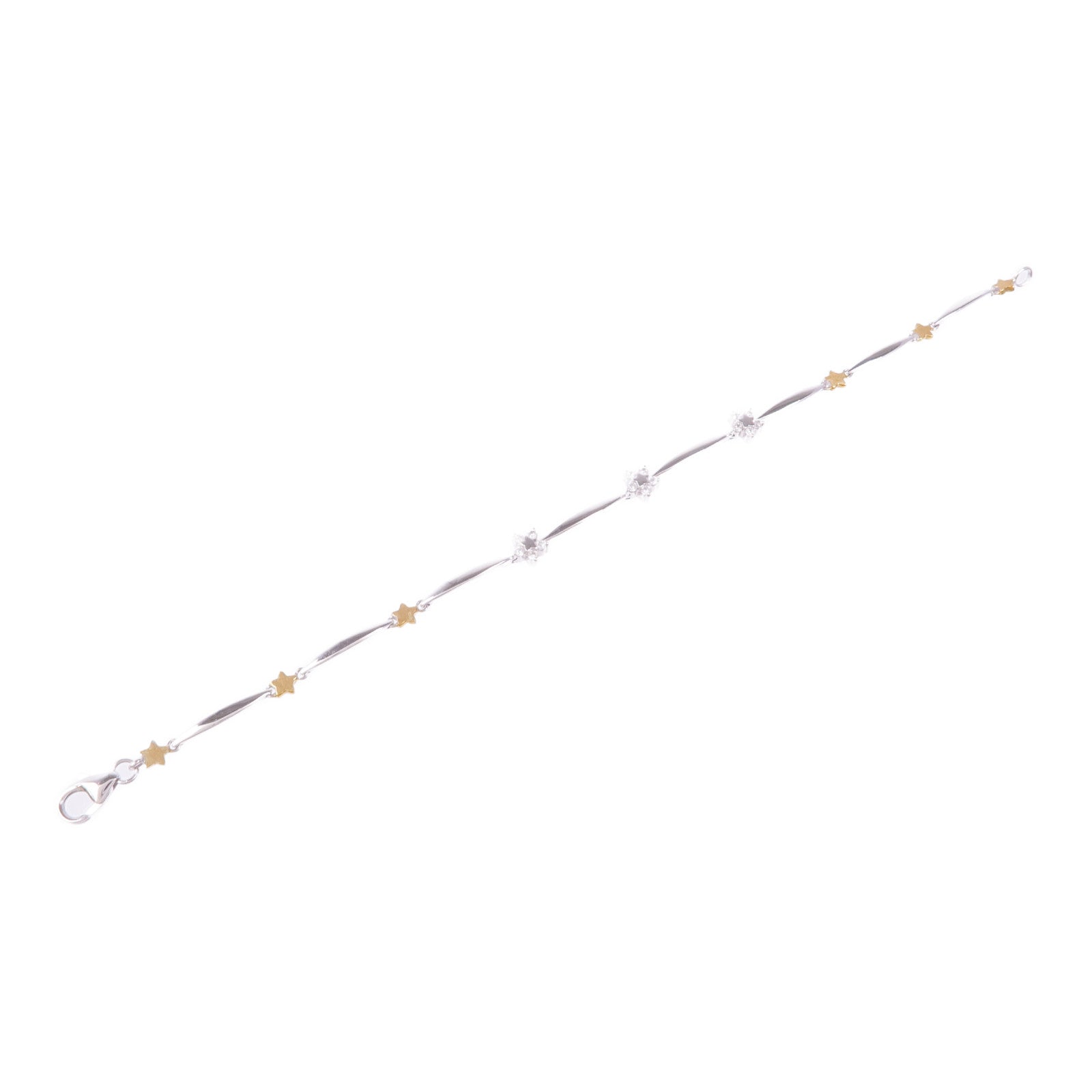JEWELRY 【激減優惠】18K黃金/白金Diamond Bracelet鑽石手鏈