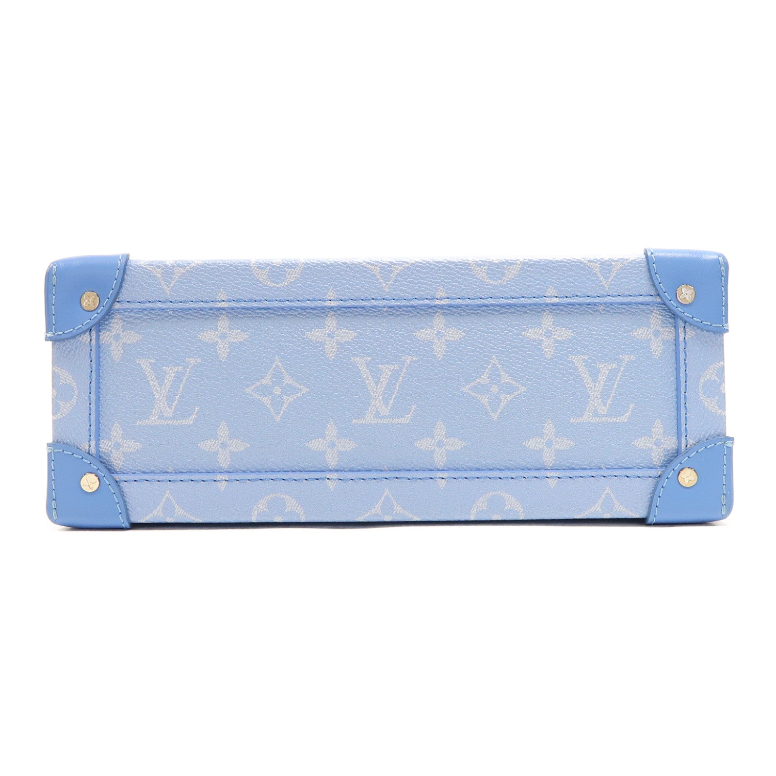 LOUIS VUITTON (PRICE DOWN) LV SHW  Soft Trunk Shoulder Bag M45430 Monogram Clouds Blue/White
