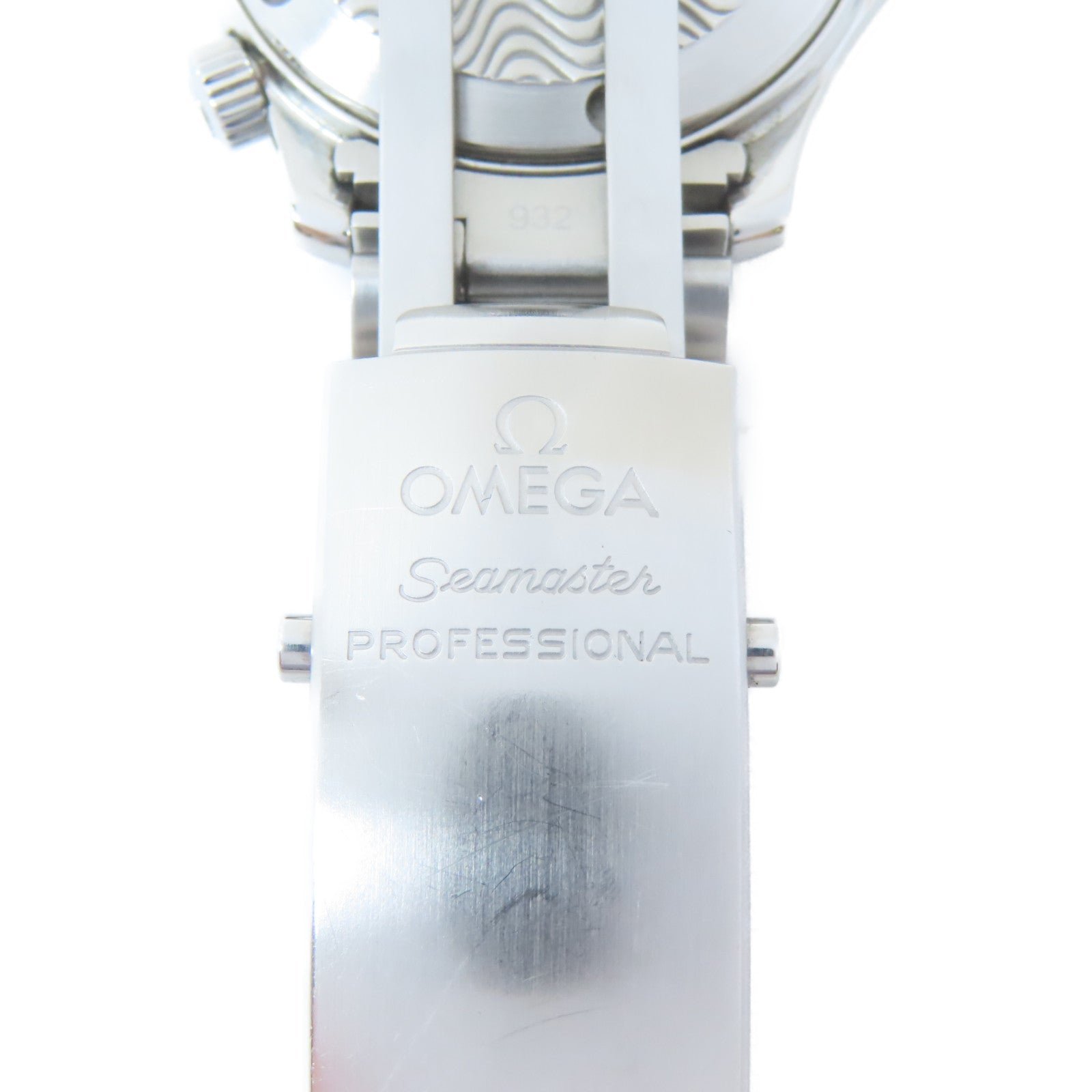 OMEGA Seamaster不鏽鋼手錶自動機芯黑色#16.5cm