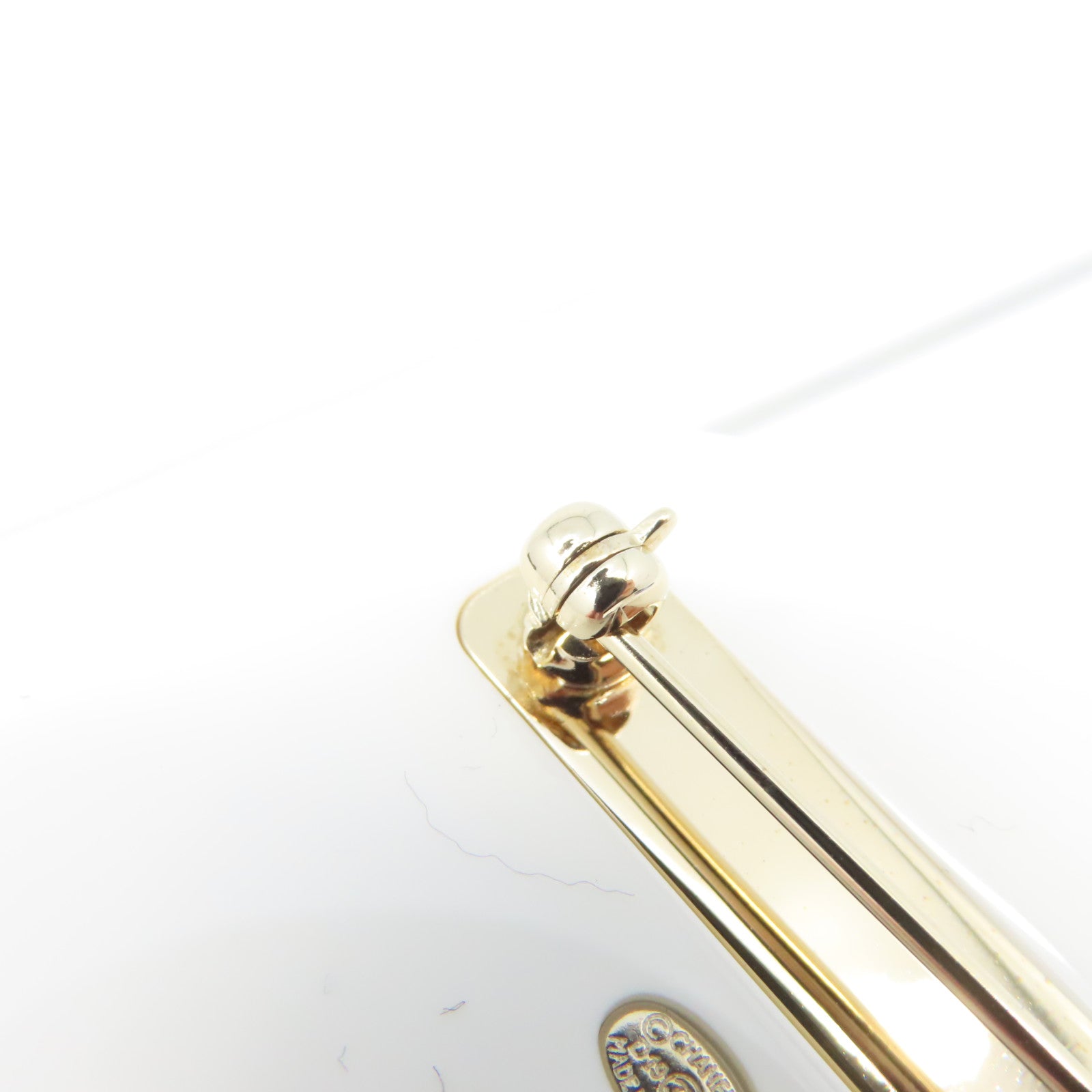 CHANEL 【激減優惠】PVC La Pausa Logos Brooch胸針白色/藍色/紅色/金色