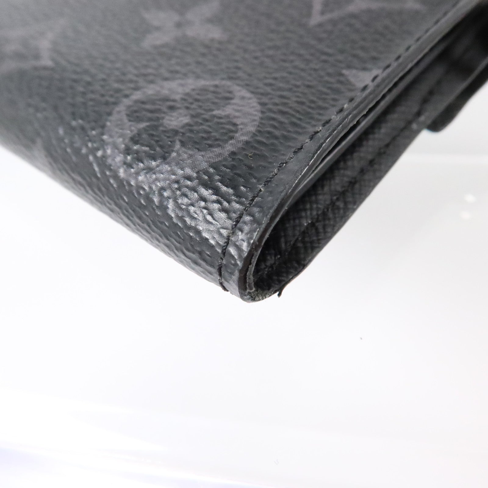 LOUIS VUITTON Monogram Eclipse Chain Wallet錢包