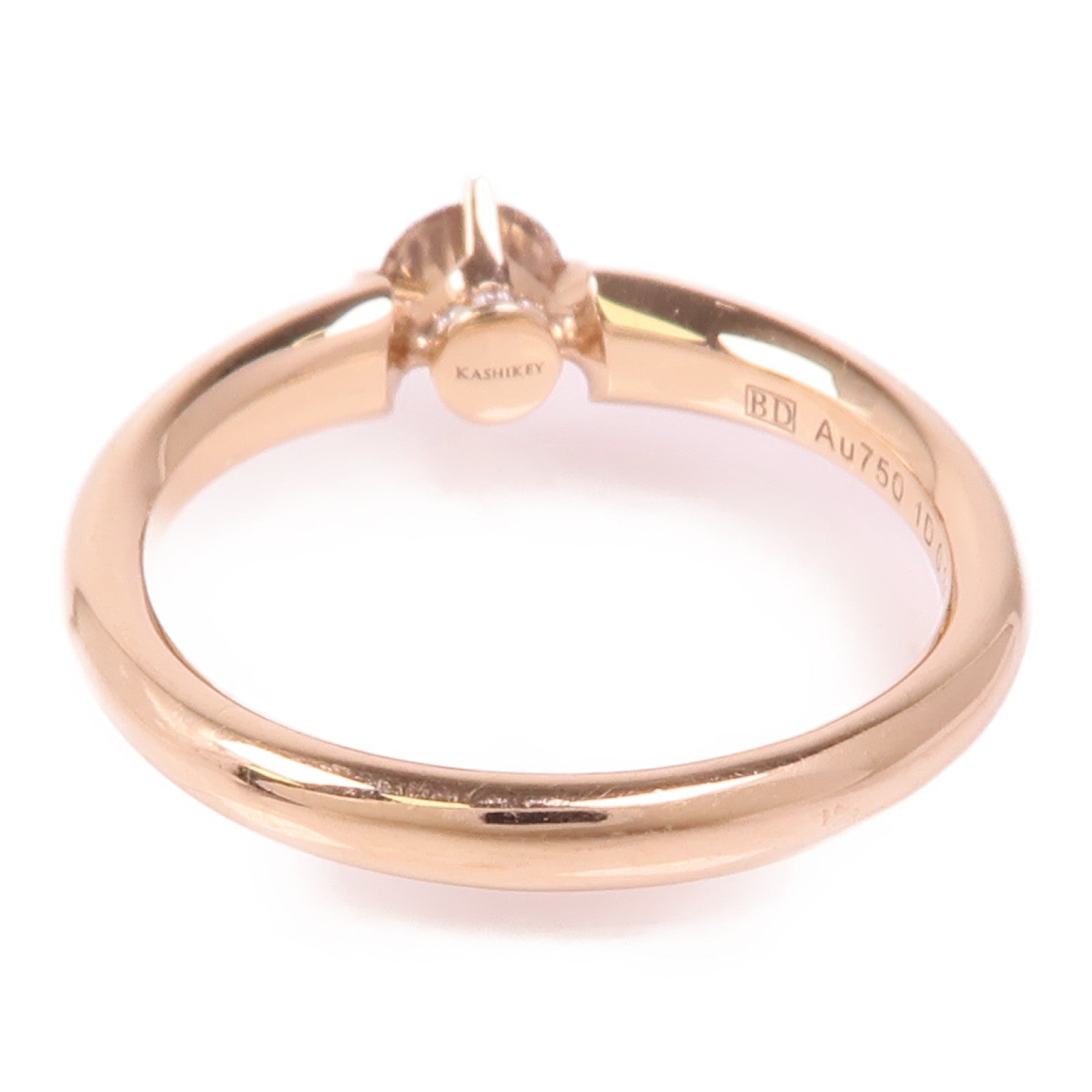 JEWELRY 18K玫瑰金Diamond Ring鑽石戒指US#6