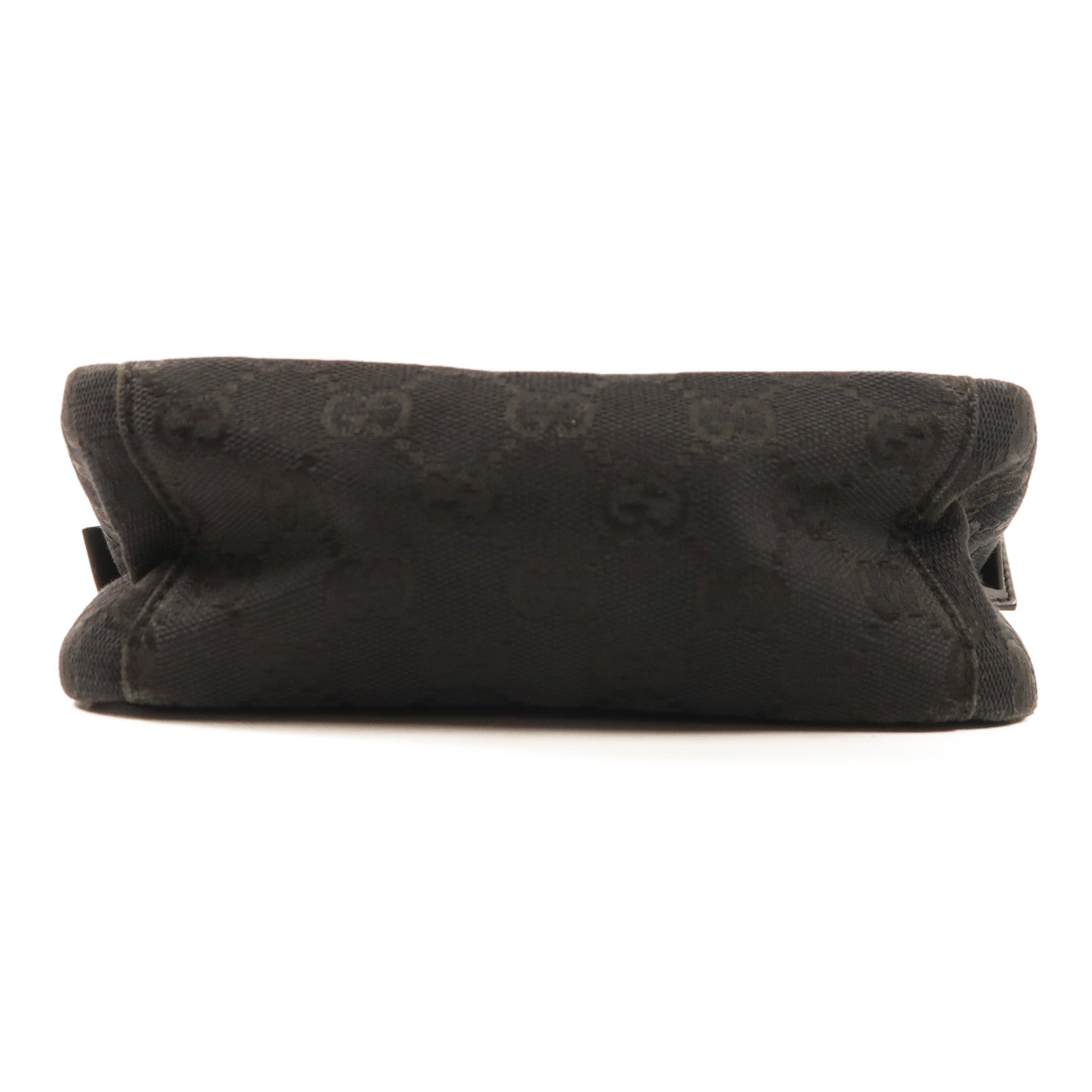 GUCCI 帆布Shoulder Bag銀扣肩背袋