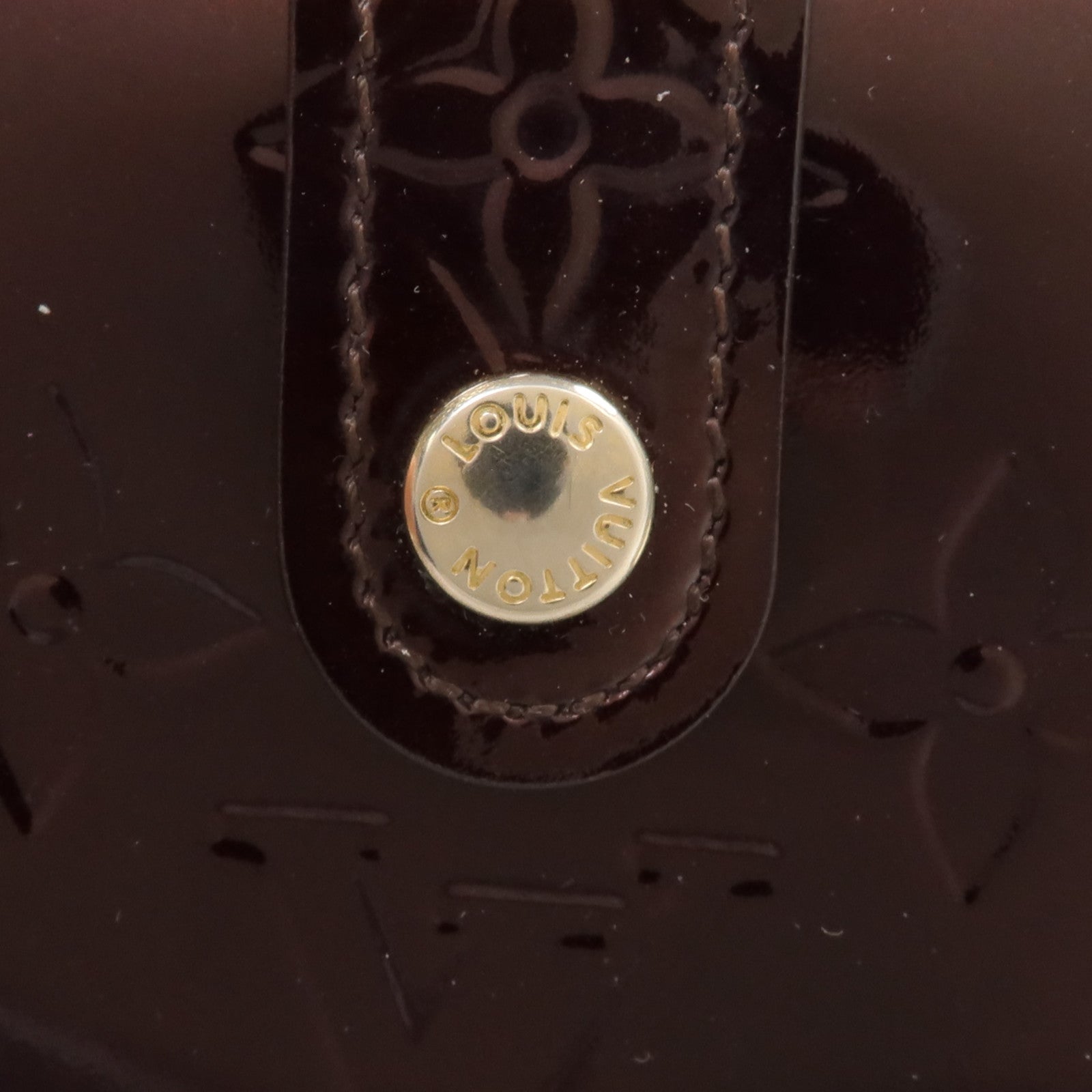 LOUIS VUITTON Monogram Vernis Portefeuille Viennois金扣錢包ve
