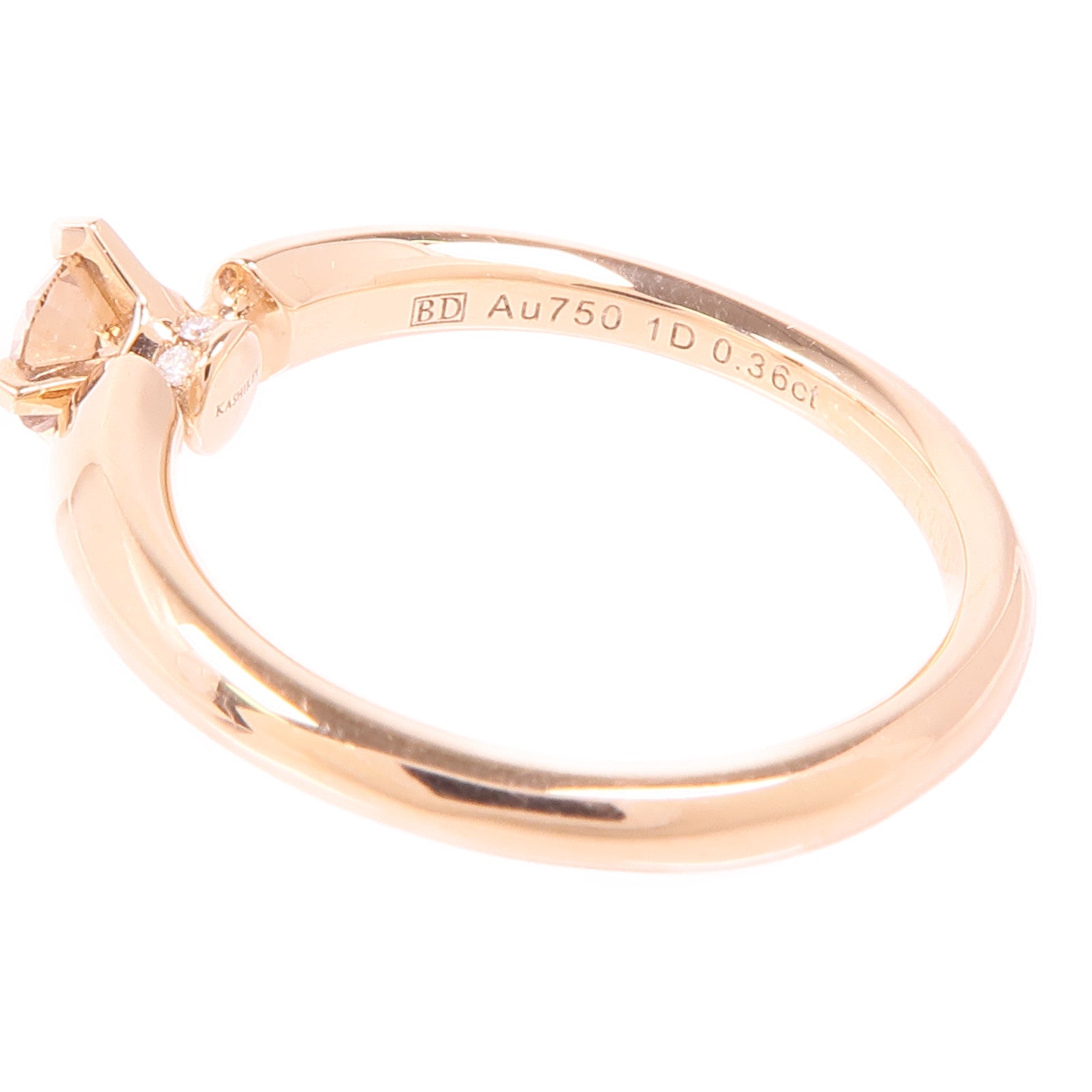 JEWELRY 18K玫瑰金Diamond Ring鑽石戒指US#6