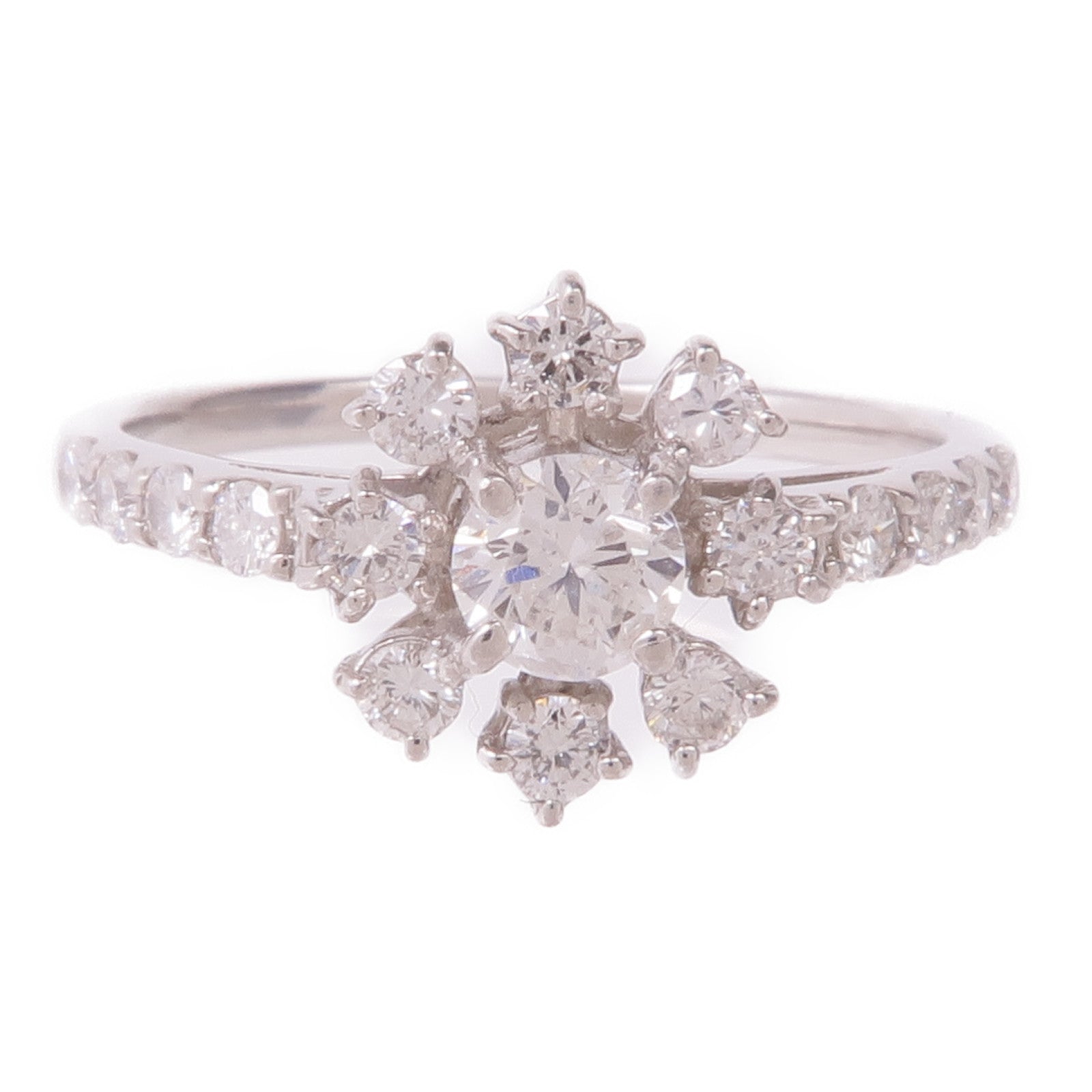 JEWELRY PT900鉑金Diamond Ring鑽石戒指US#5.25