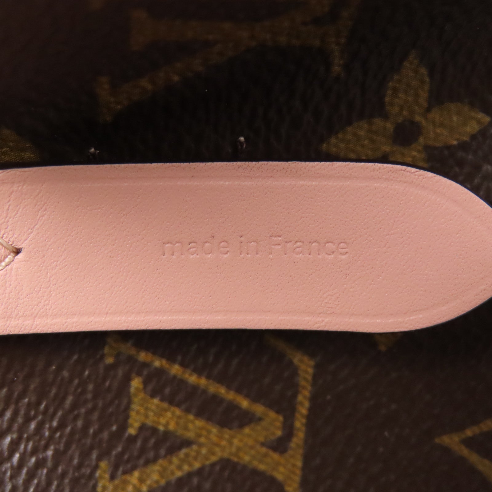 LOUIS VUITTON Monogram Neo Noe金扣手挽肩背兩用袋棕色/粉紅色