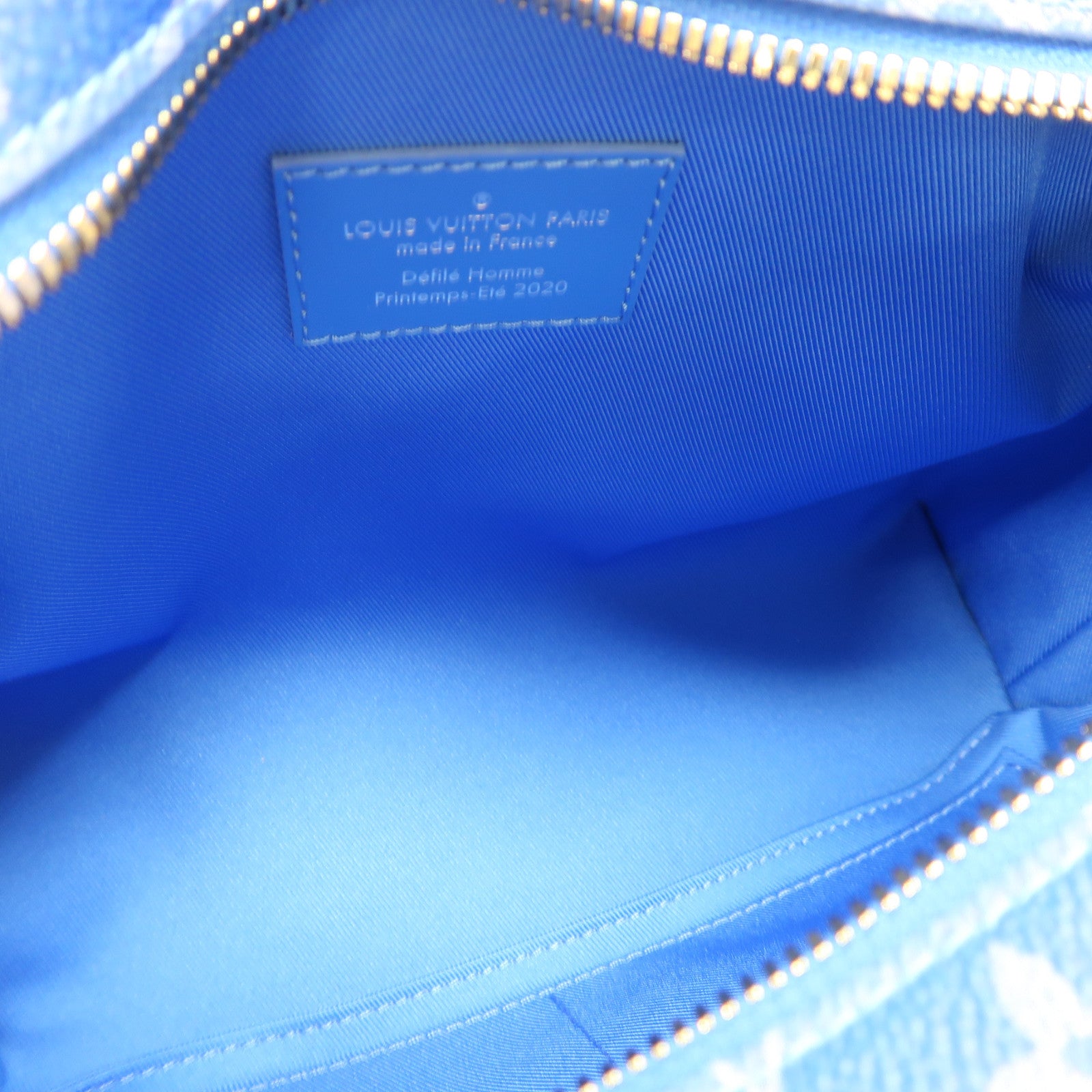 LOUIS VUITTON (PRICE DOWN) LV SHW  Soft Trunk Shoulder Bag M45430 Monogram Clouds Blue/White