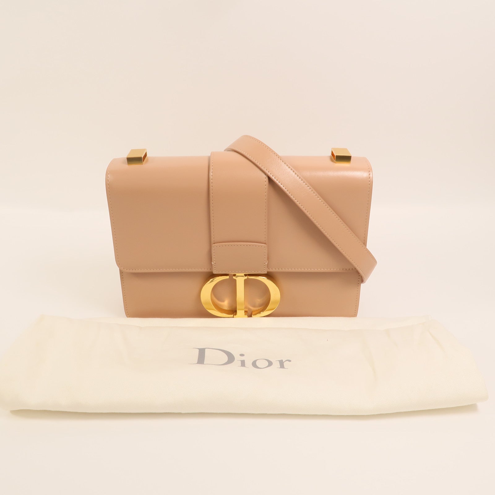 Dior 牛皮皮革Montaigne 30肩背袋