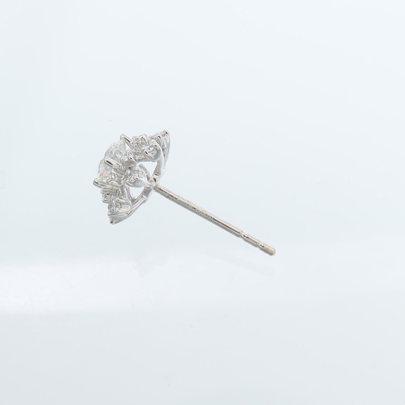 JEWELRY 18K白金Earrings鑽石耳環
