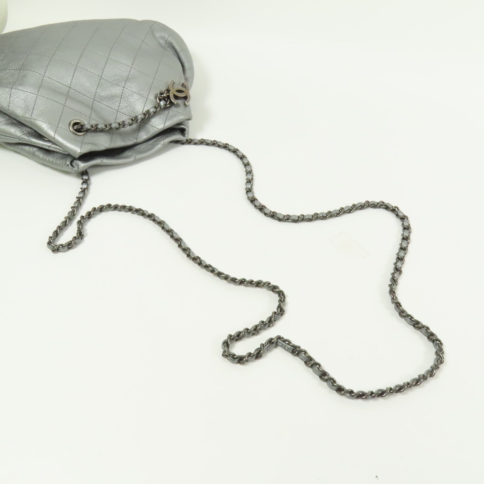 CHANEL 牛皮皮革Drawstring Bucket Bag肩背袋