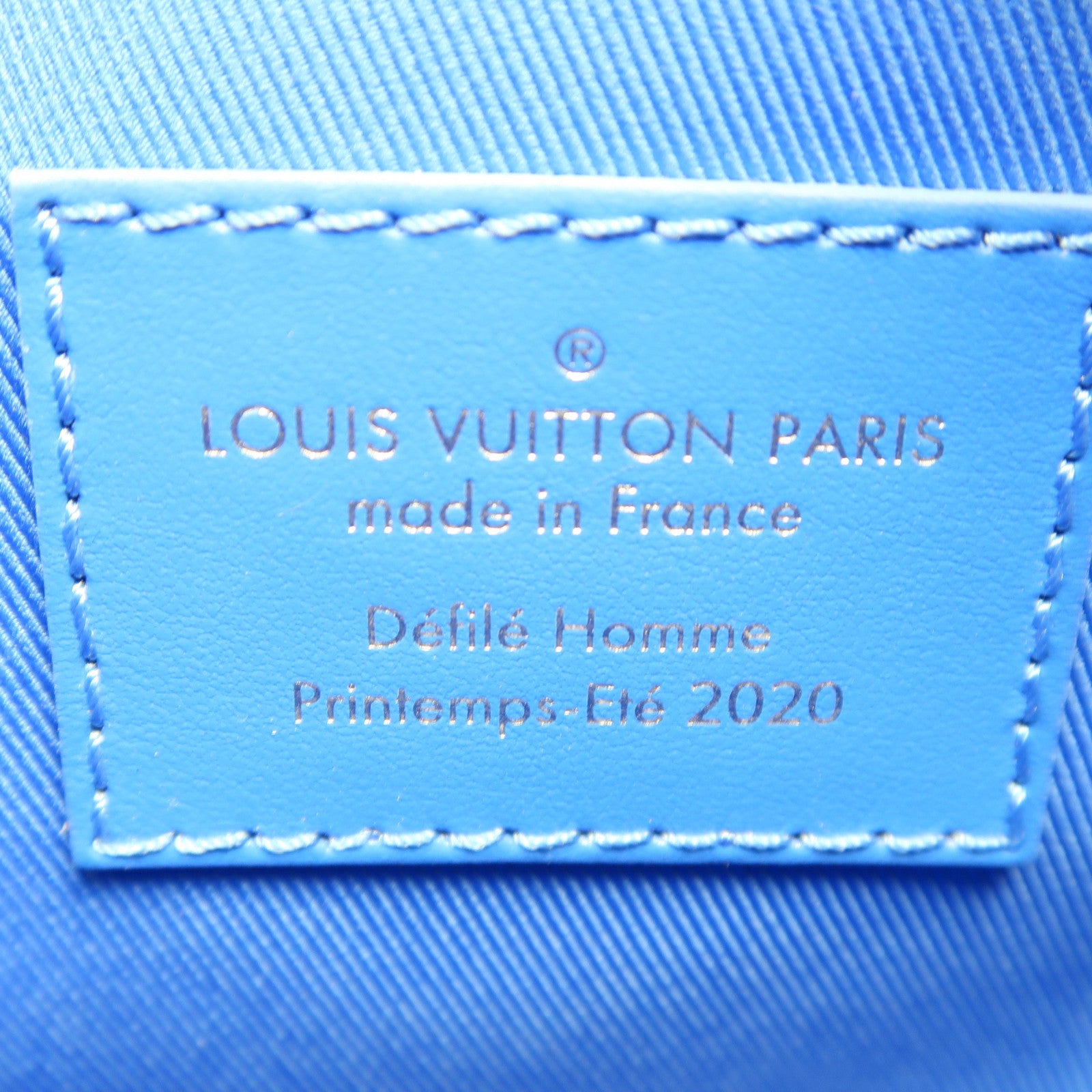 LOUIS VUITTON (PRICE DOWN) LV SHW  Soft Trunk Shoulder Bag M45430 Monogram Clouds Blue/White
