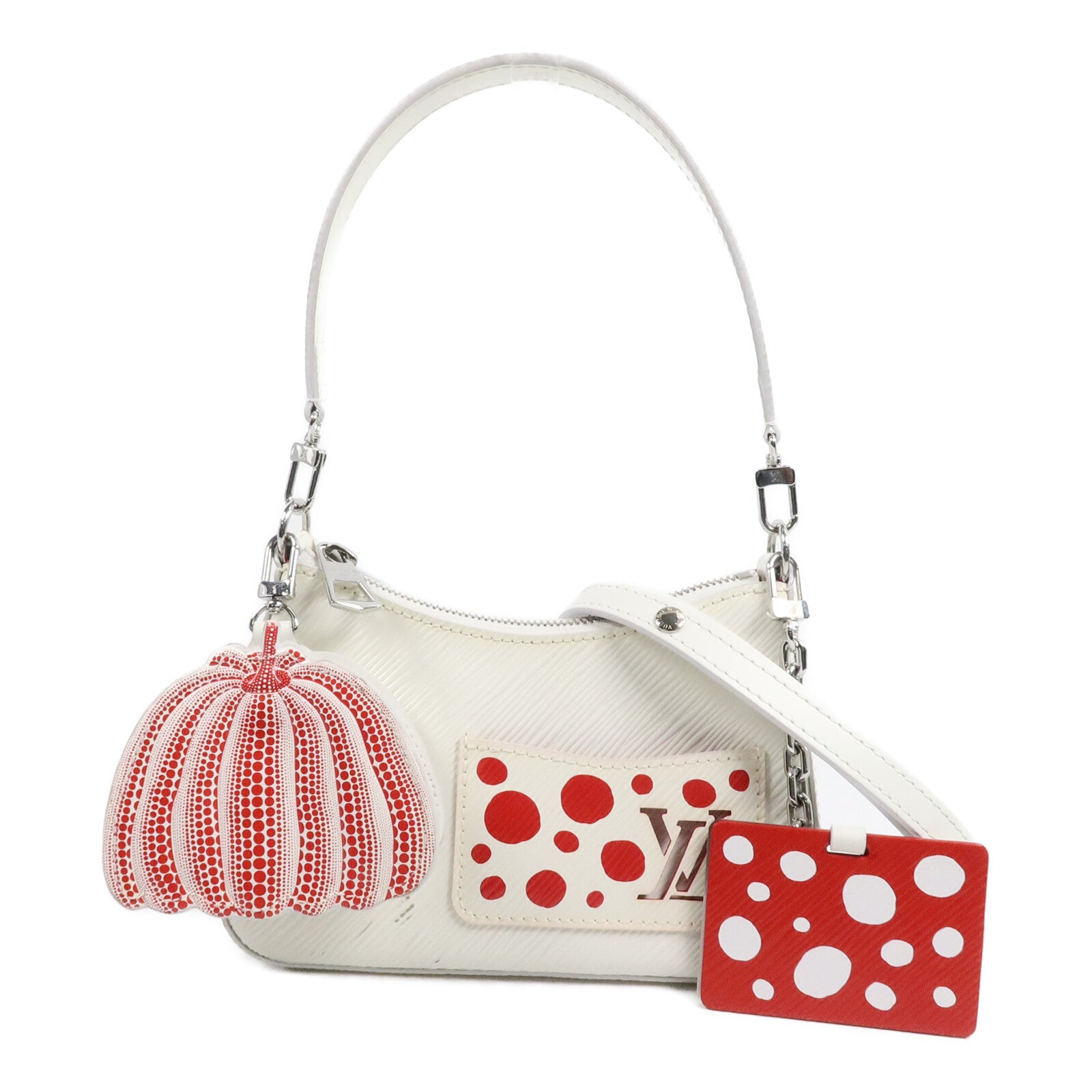 LOUIS VUITTON Epi LVxYK Marellini銀扣手挽肩背兩用袋