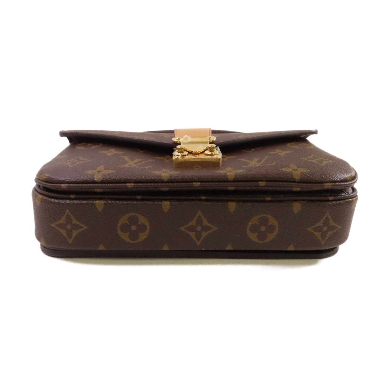 LOUIS VUITTON Monogram Pochete Metis 2Way Shoulder Bag金扣手挽肩背兩用袋啡色