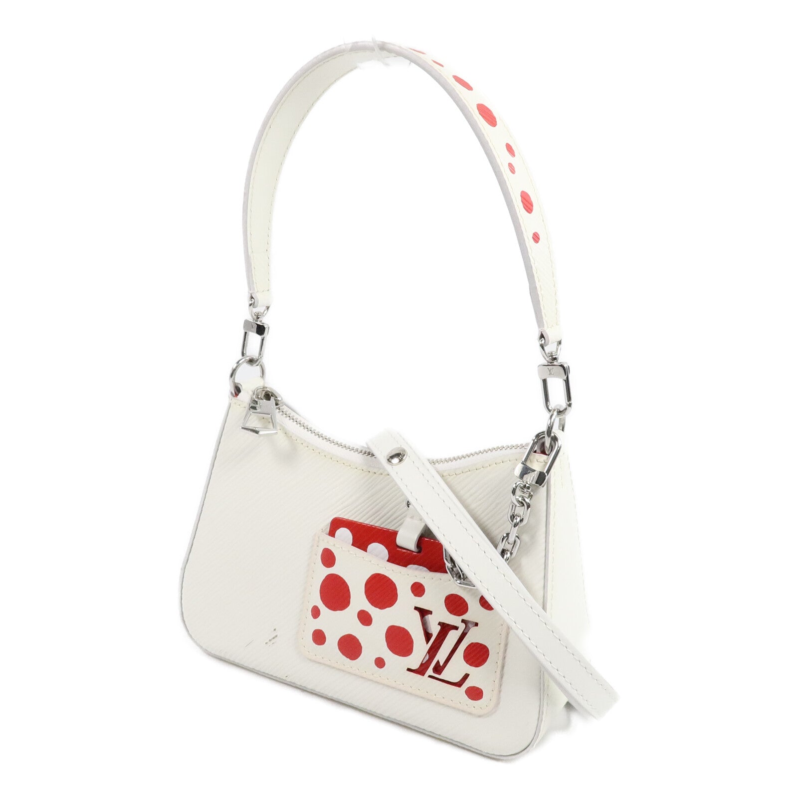 LOUIS VUITTON Epi LVxYK Marellini銀扣手挽肩背兩用袋