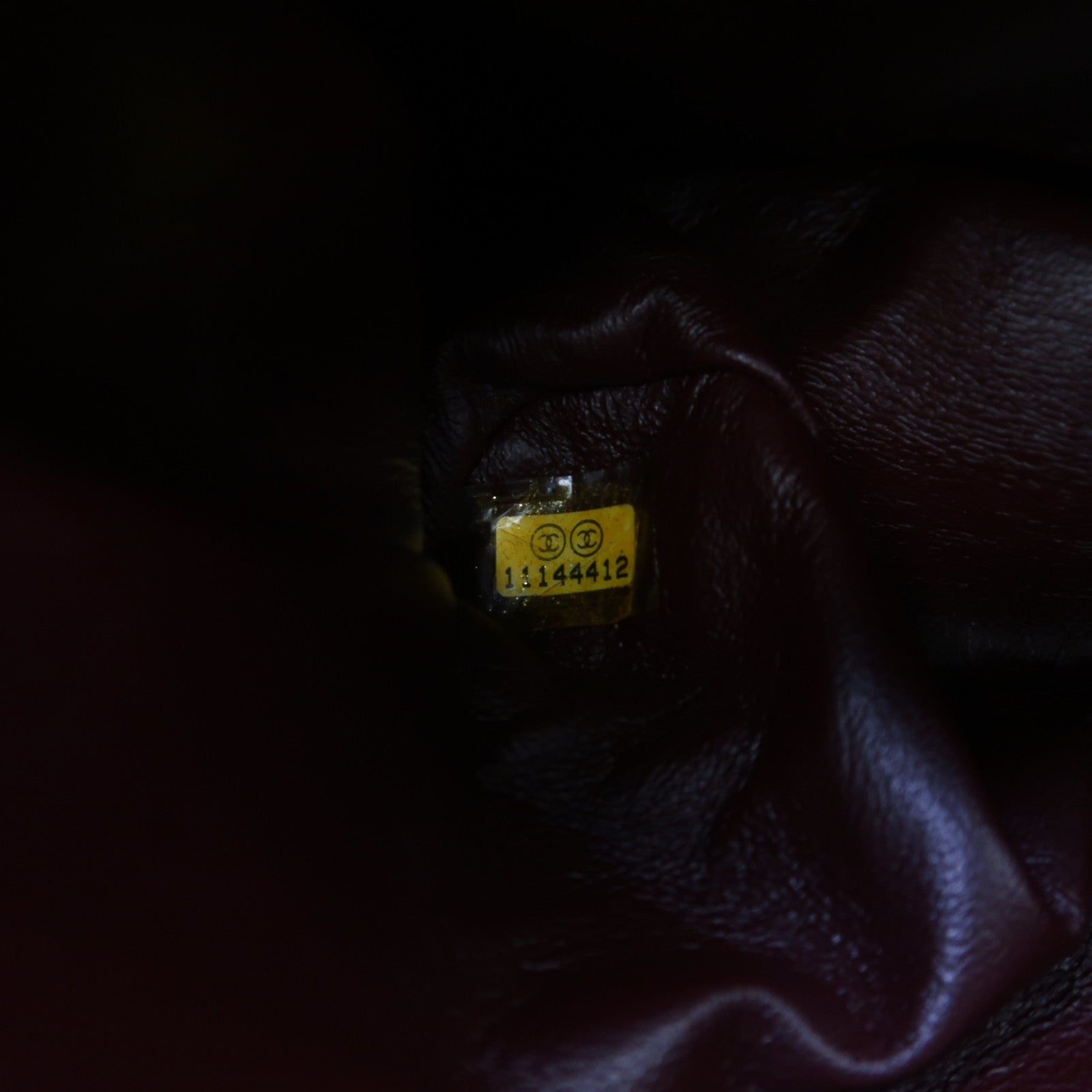 CHANEL 菱格漆皮皮革2.55金扣鏈帶肩背袋黑色