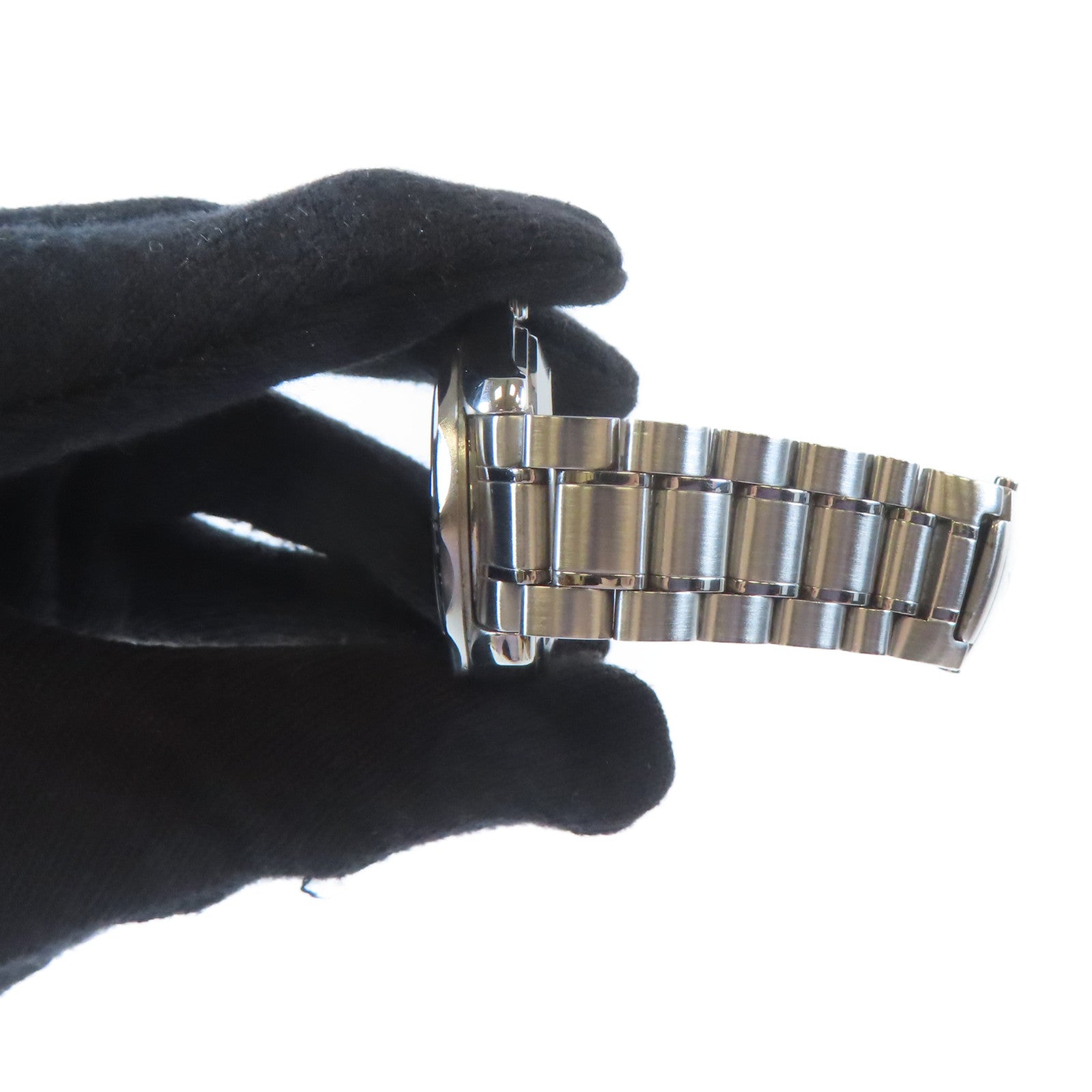 OMEGA Seamaster不鏽鋼手錶自動機芯黑色#16.5cm