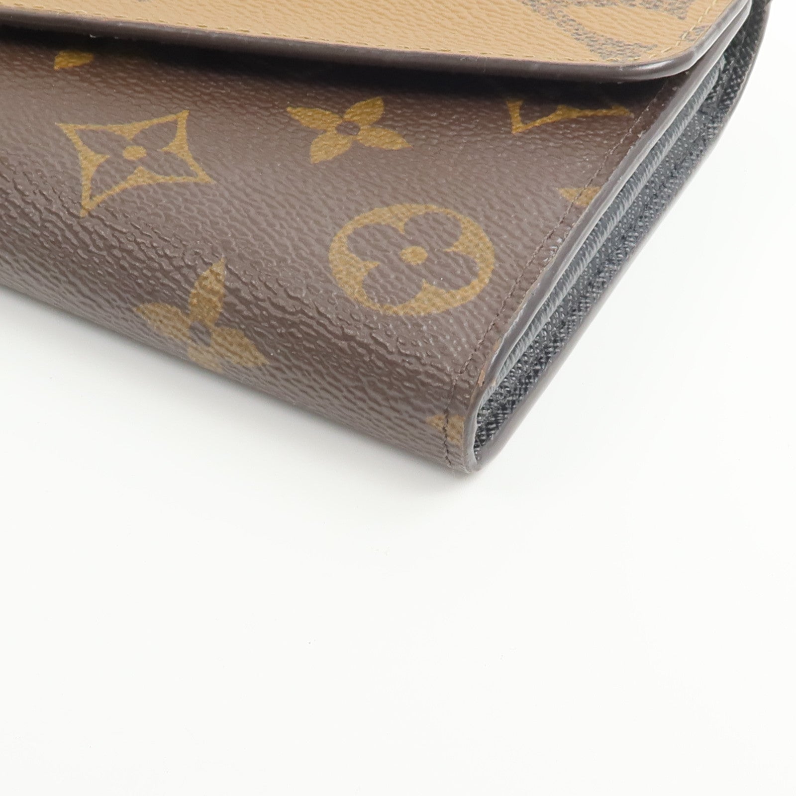 LOUIS VUITTON Monogram/Monogram Reverse Sarah Wallet長錢包